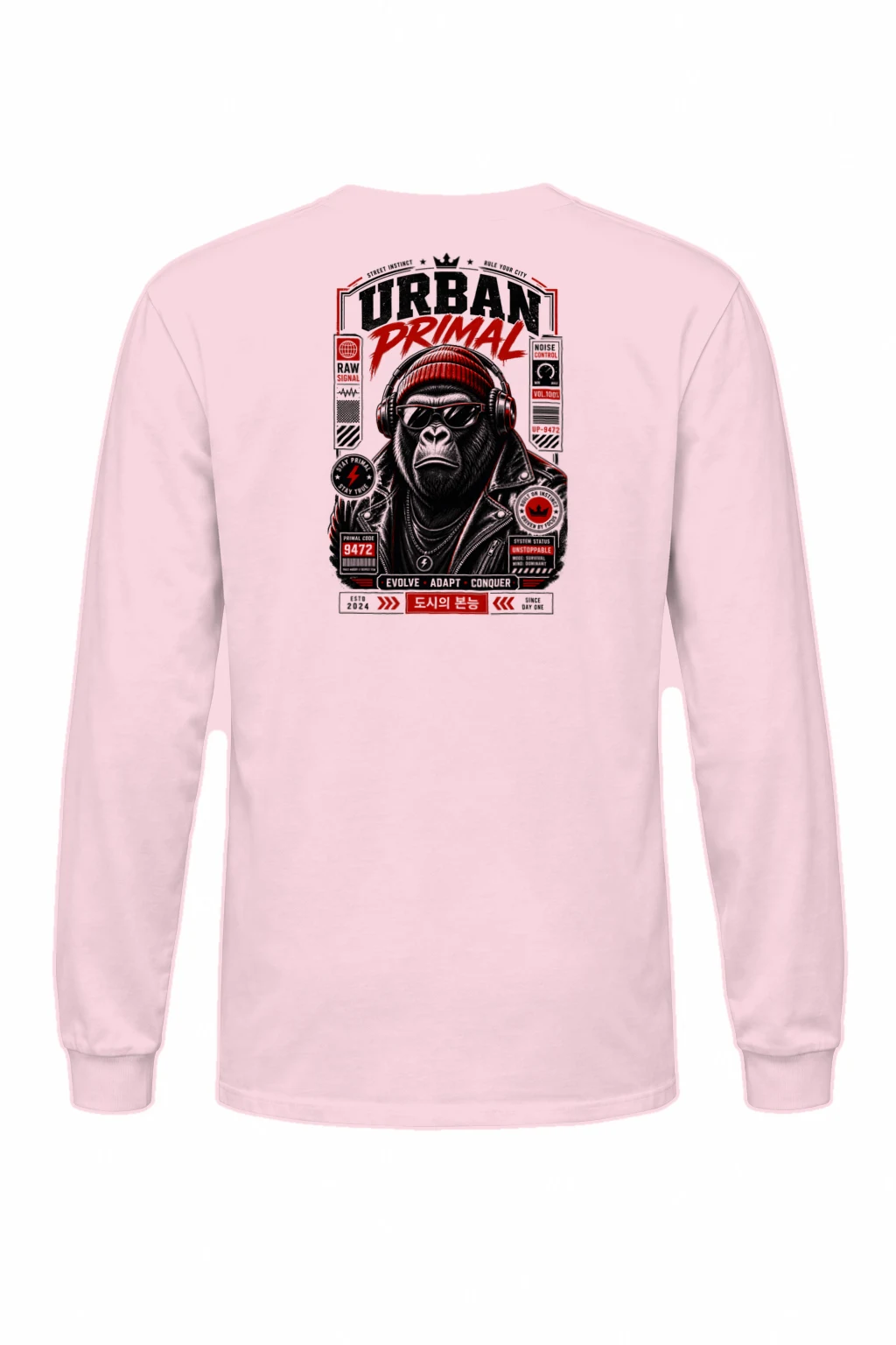 "Stay Primal" Unisex Longsleeve T-shirt | Gildan 2400