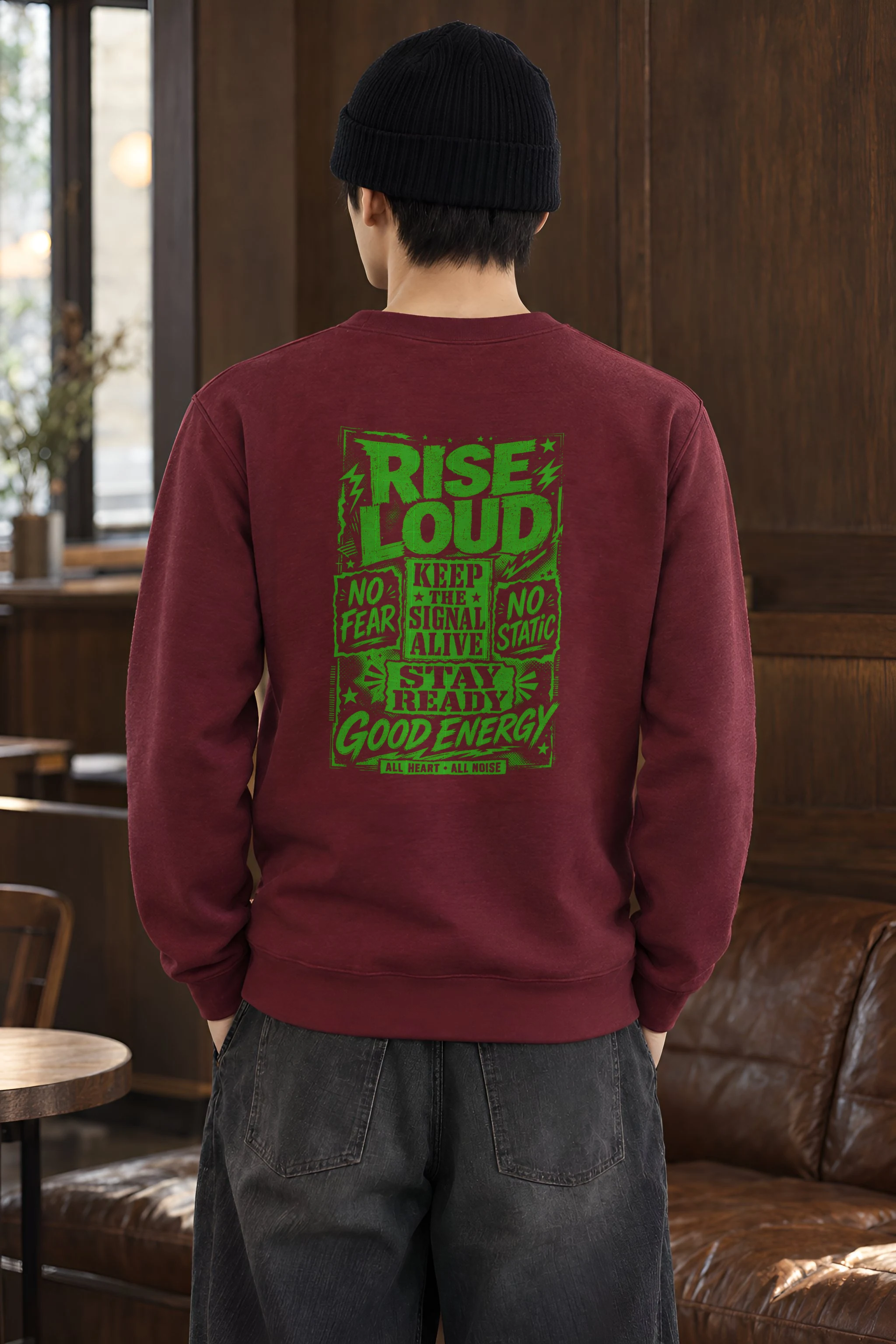 "Stay Ready" Heavy Blend Unisex Crewneck Sweatshirt