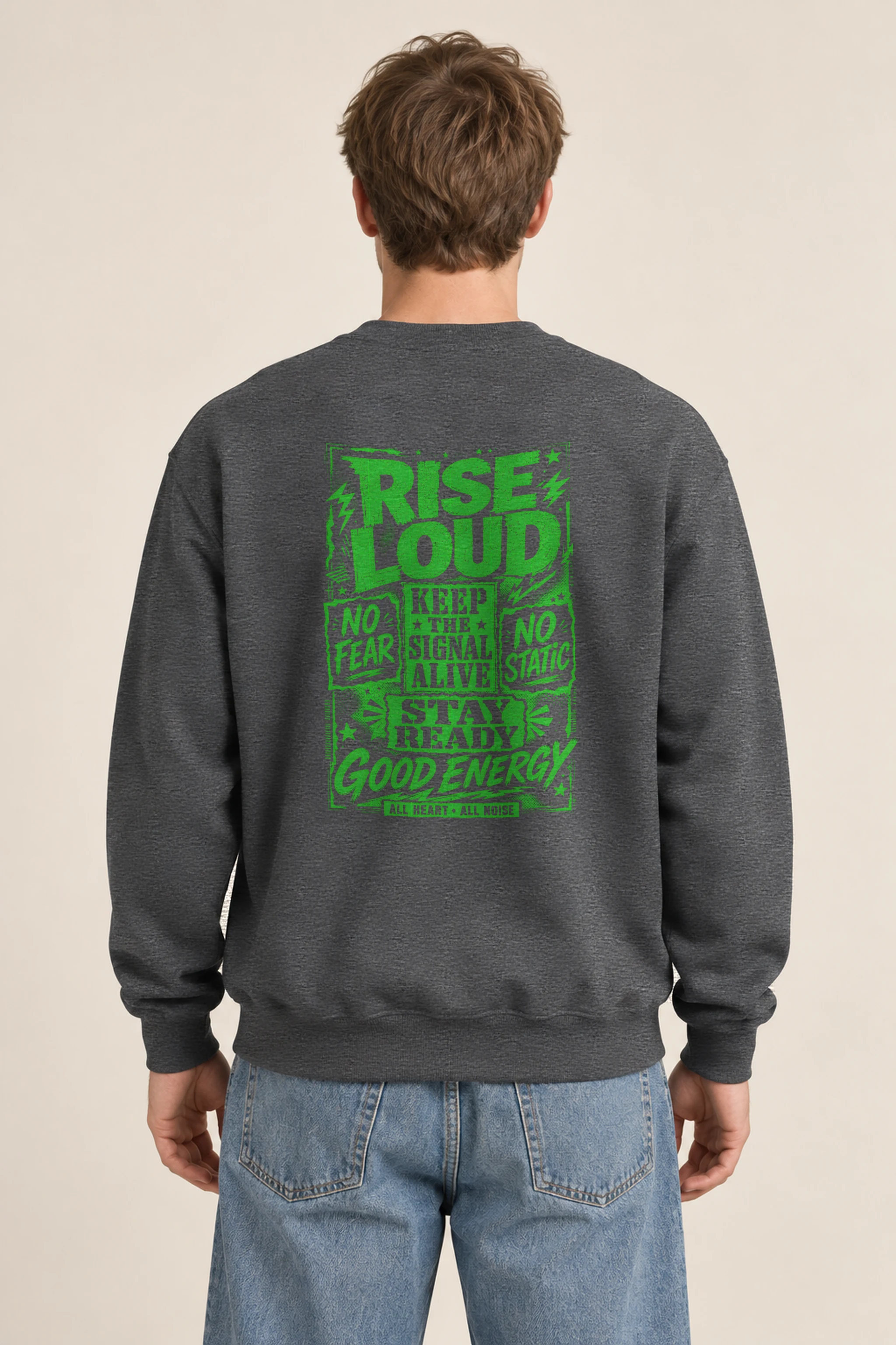 "Stay Ready" 1 Crewneck Sweatshirt
