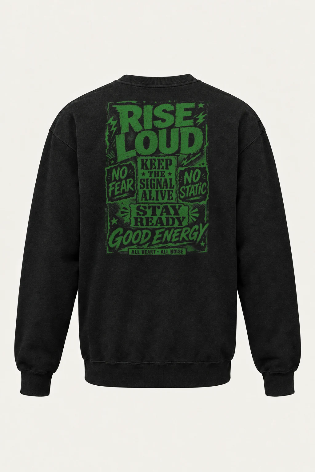 "Stay Ready" Heavy Blend Unisex Crewneck Sweatshirt | Gildan 18000