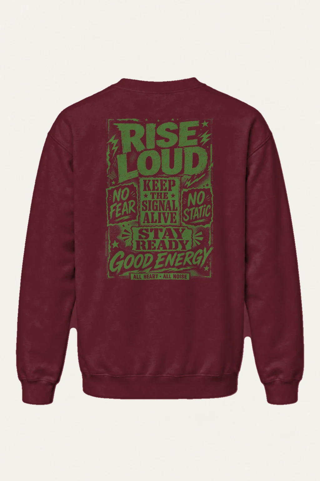 "Stay Ready" Heavy Blend Unisex Crewneck Sweatshirt | Gildan 18000