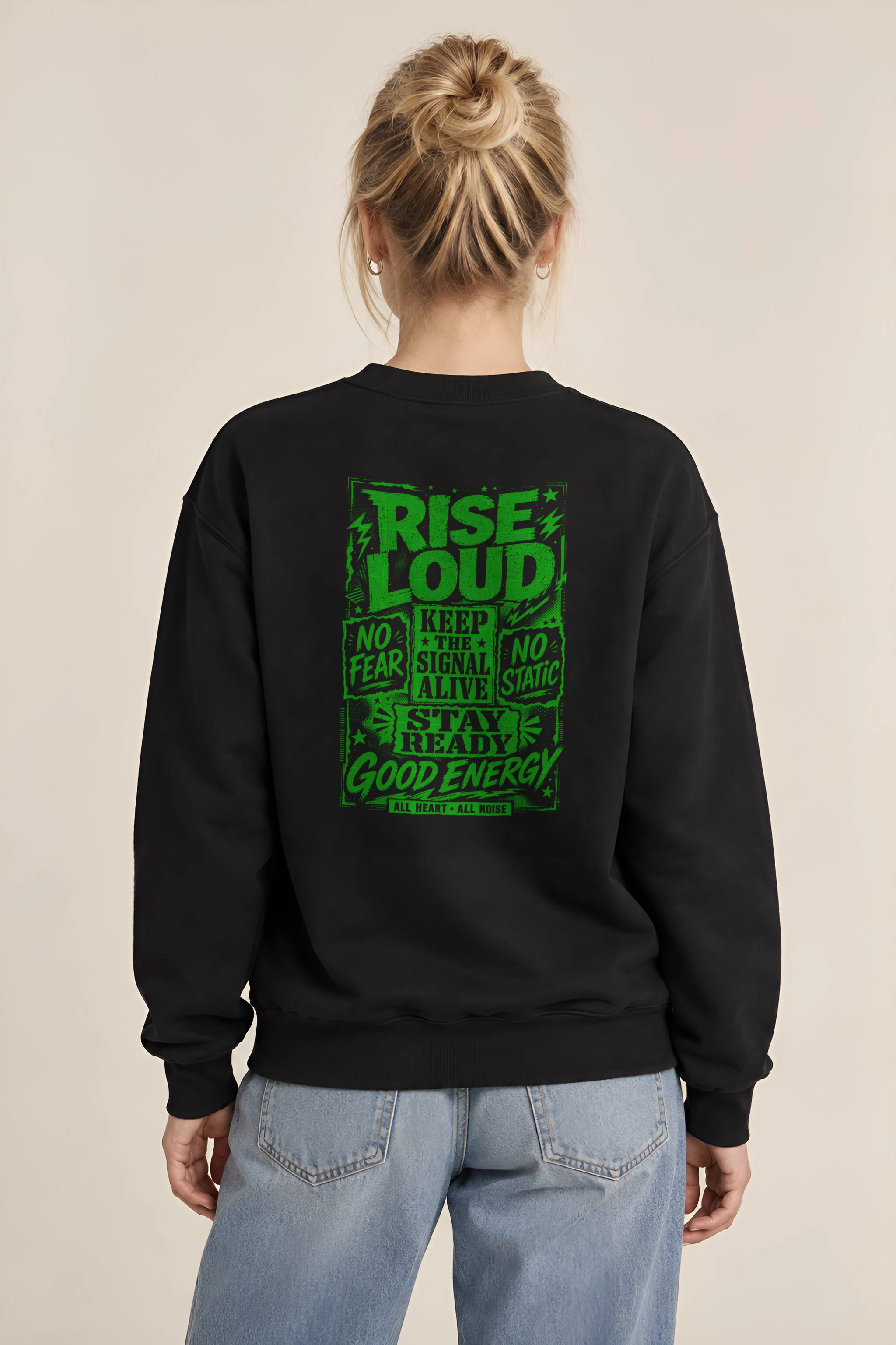 "Stay Ready" 1 Crewneck Sweatshirt