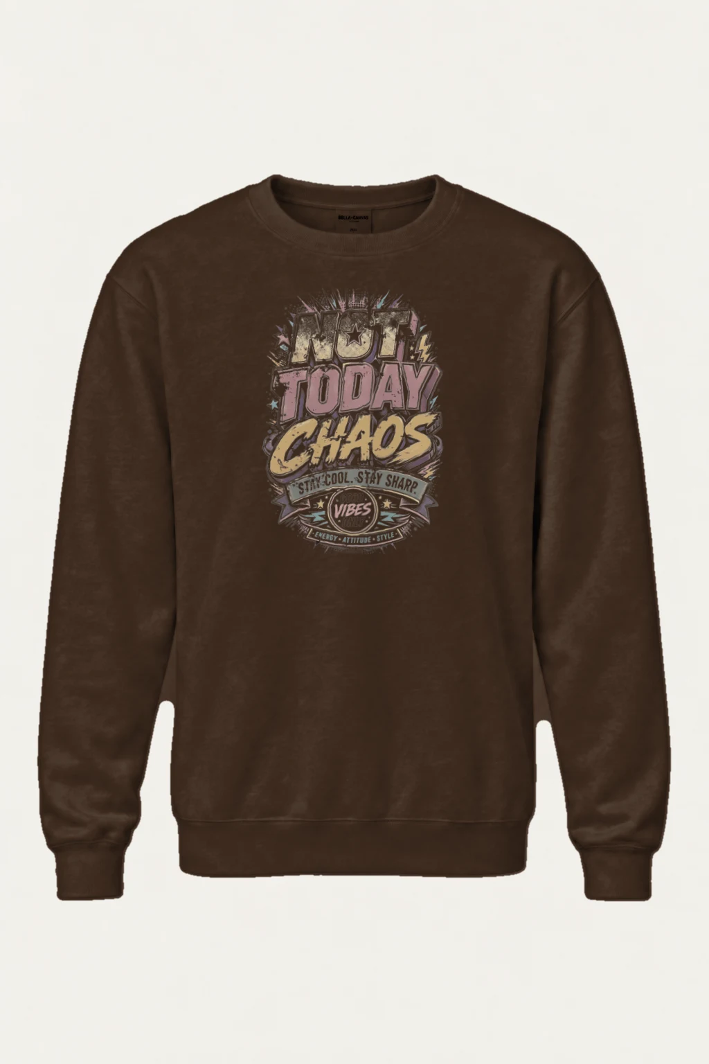"Stay Sharp Chaos" Heavy Blend Unisex Crewneck Sweatshirt | Gildan 18000