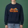 "Stay Strong Retro Banner" Heavy Blend Unisex Crewneck Sweatshirt