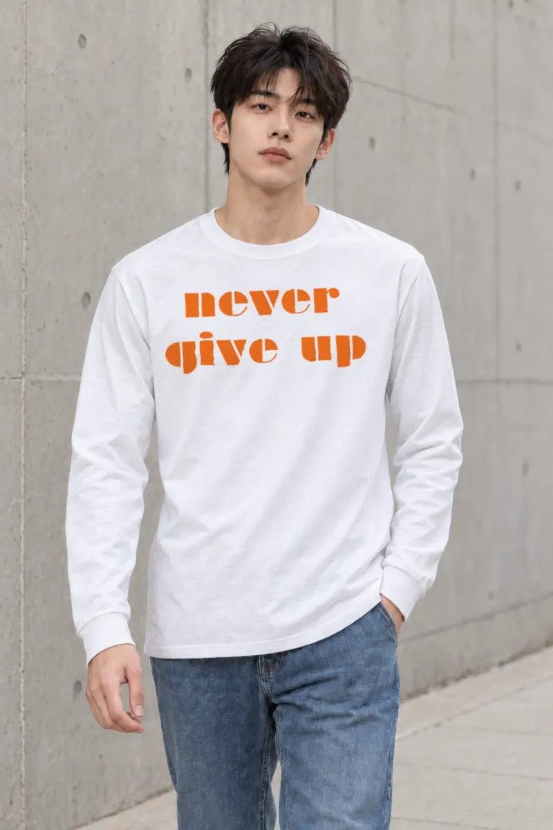 "Stay Strong Orange" Unisex Longsleeve T-shirt | Gildan 2400