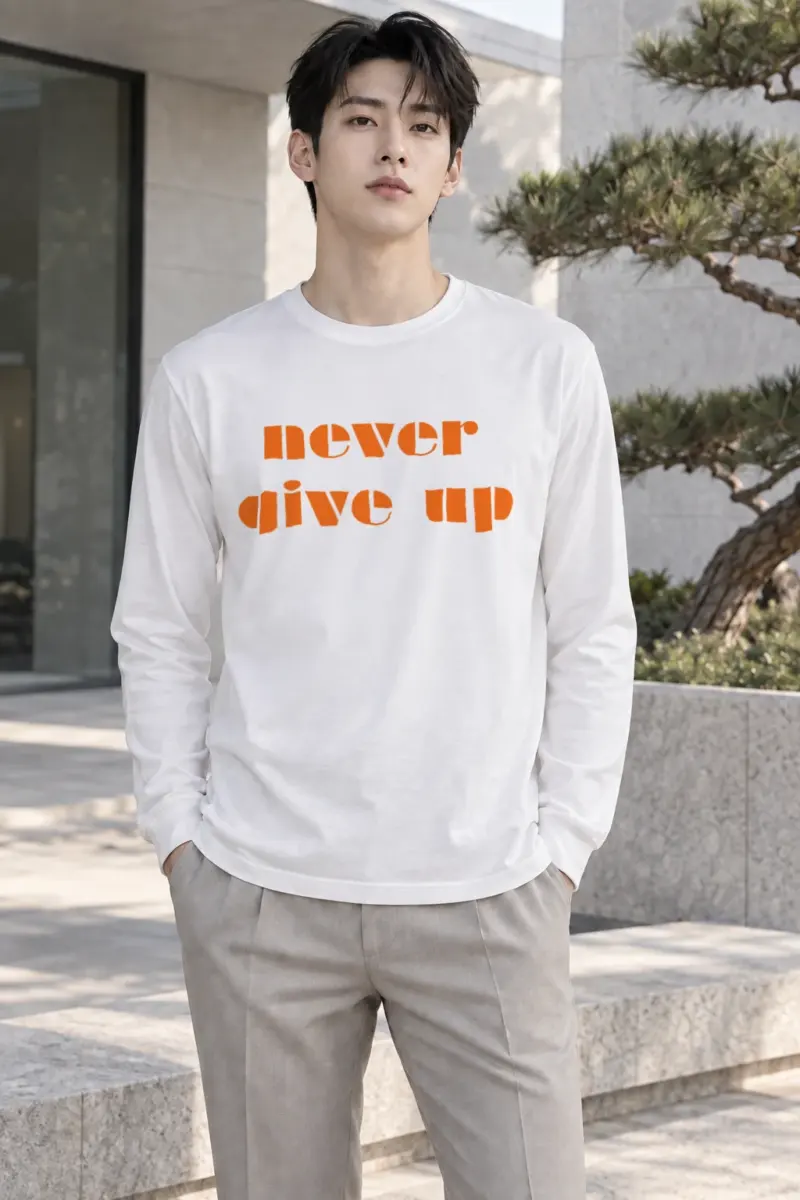 "Stay Strong Orange" Unisex Longsleeve T-shirt | Gildan 2400