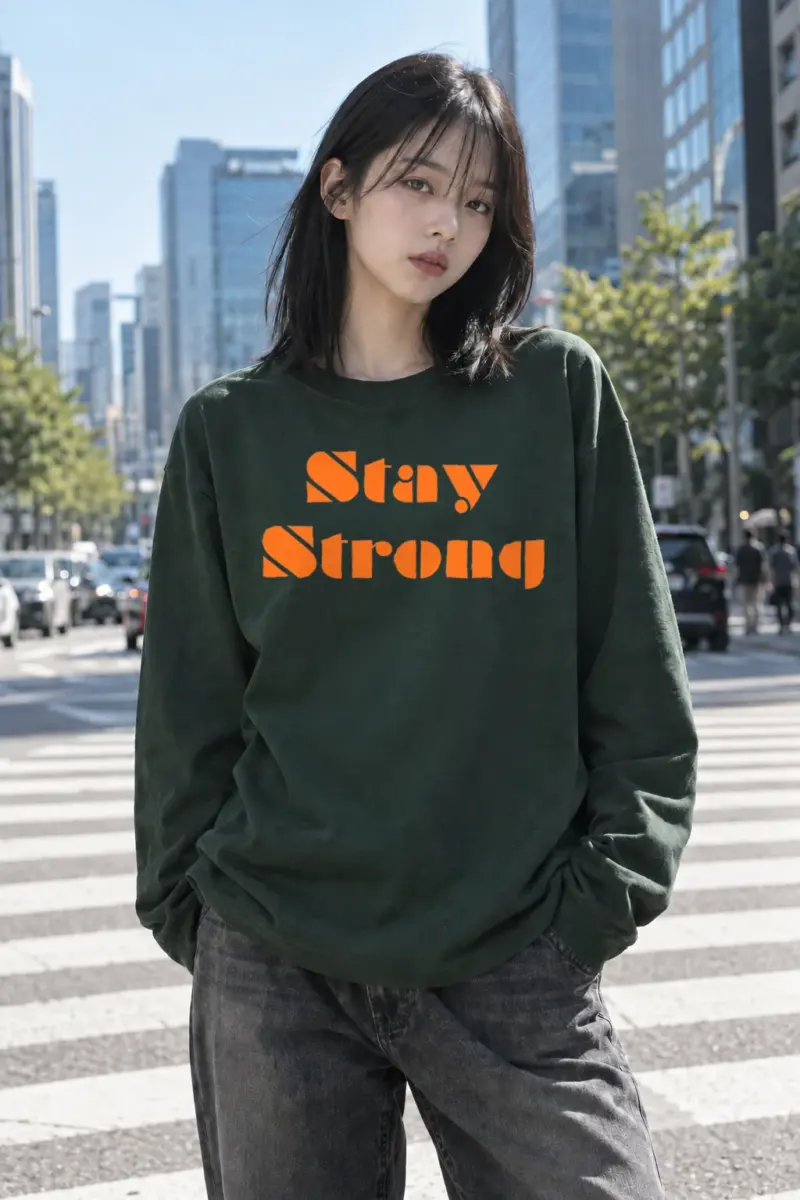 "Stay Strong" Unisex Longsleeve T-shirt | Gildan 2400