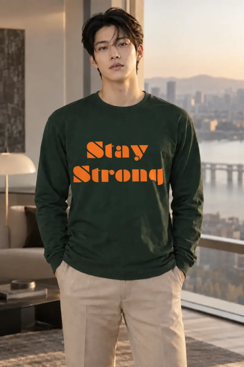 "Stay Strong" Unisex Longsleeve T-shirt | Gildan 2400