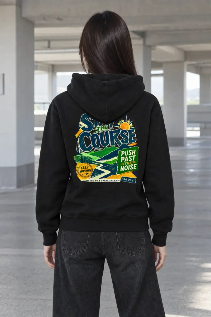 "Stay The Course" Heavy Blend Unisex Pullover Hoodie