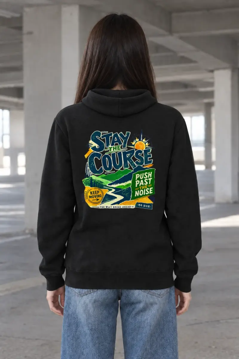 "Stay The Course" Heavy Blend Unisex Pullover Hoodie