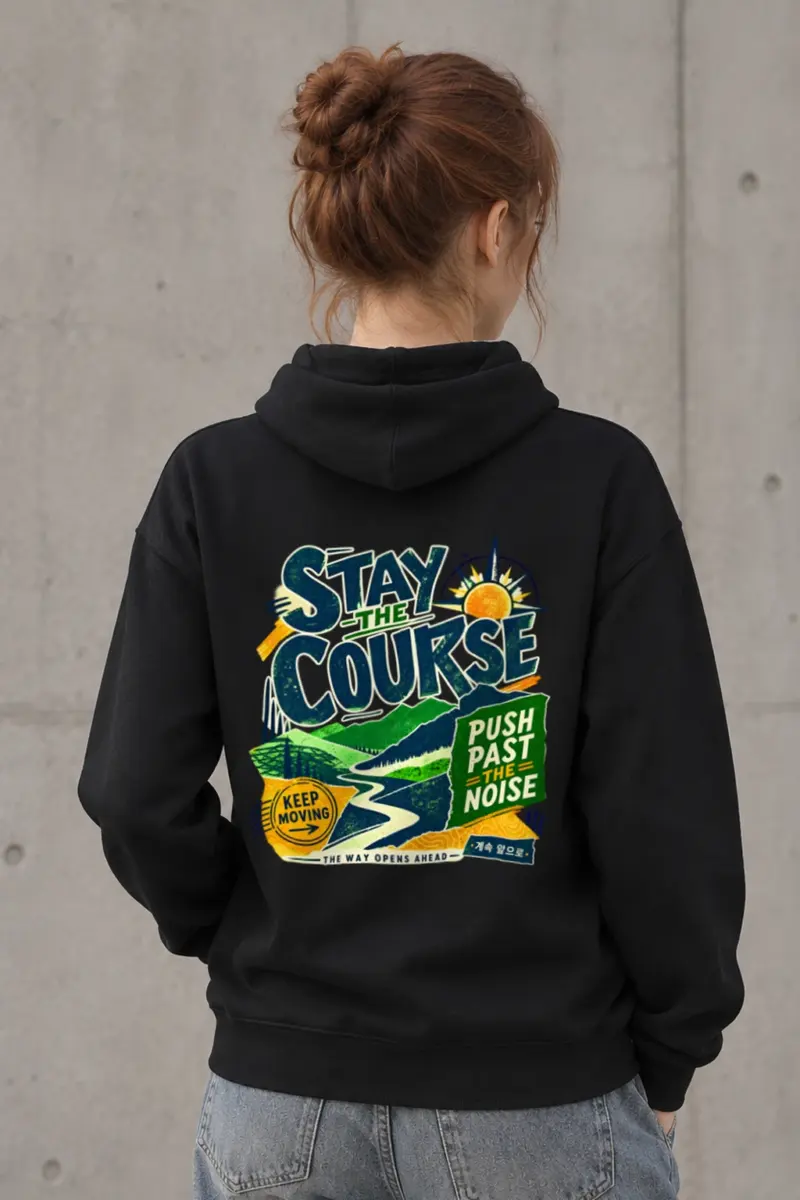 "Stay The Course" Heavy Blend Unisex Pullover Hoodie