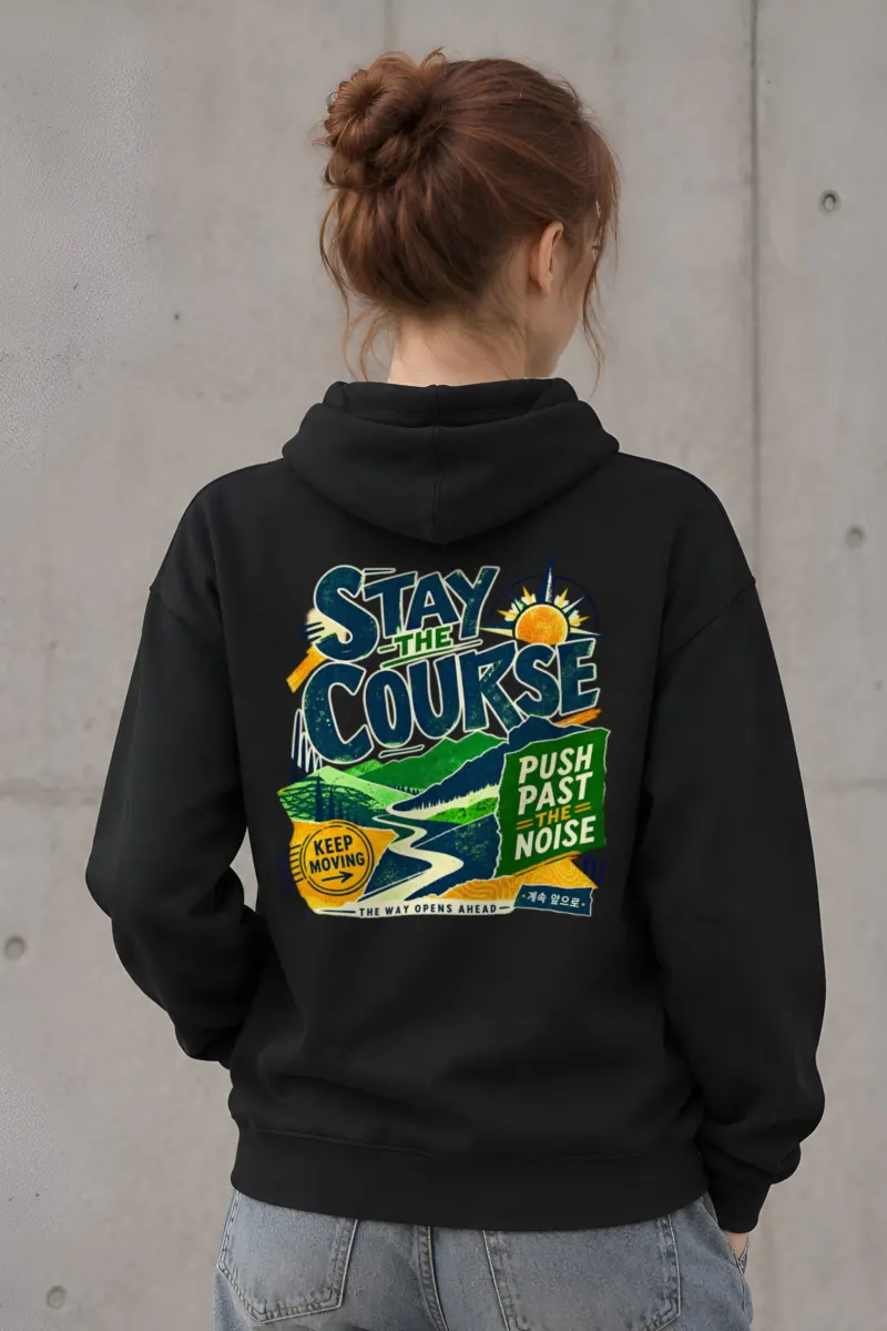 "Stay The Course" Heavy Blend Unisex Pullover Hoodie