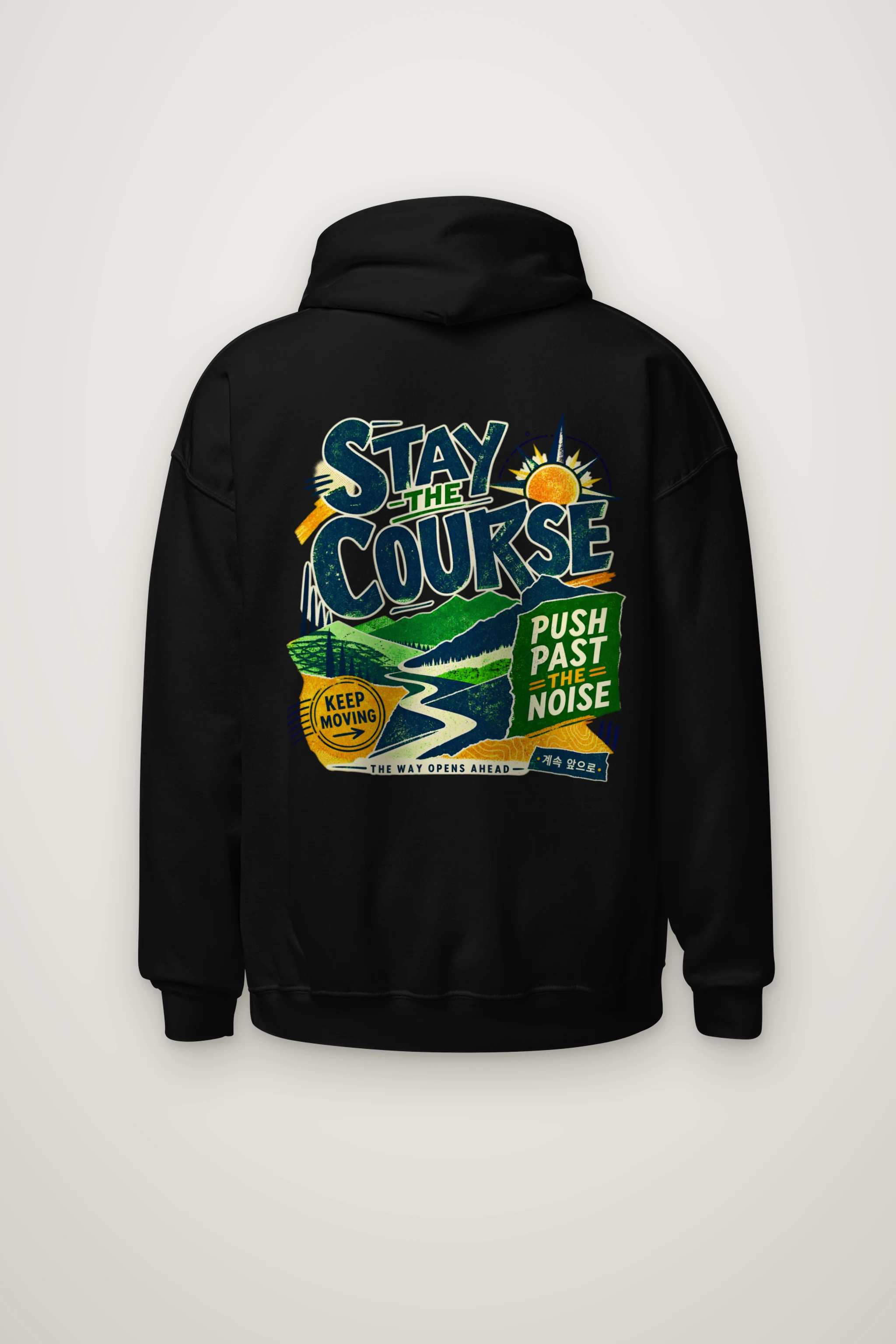 "Stay The Course" Heavy Blend Unisex Pullover Hoodie