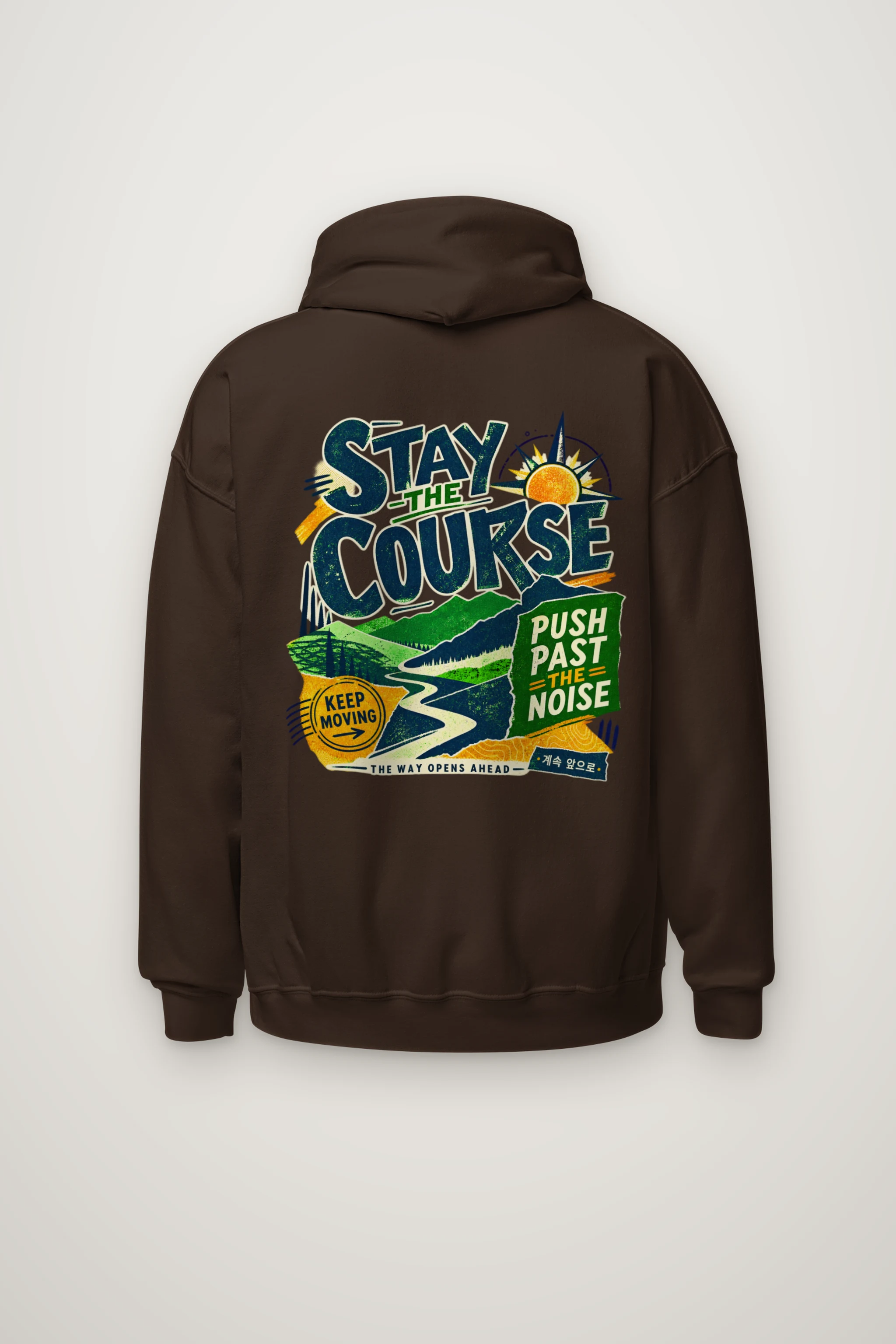 "Stay The Course" Heavy Blend Unisex Pullover Hoodie