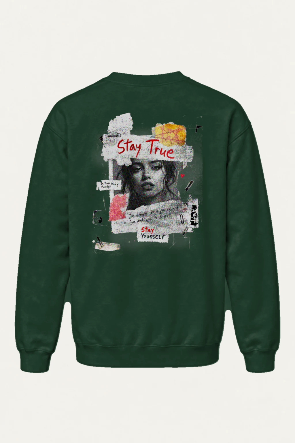 "Stay True" Heavy Blend Unisex Crewneck Sweatshirt | Gildan 18000