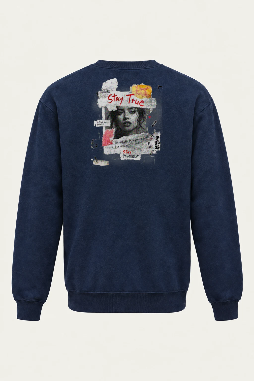"Stay True" Heavy Blend Unisex Crewneck Sweatshirt | Gildan 18000