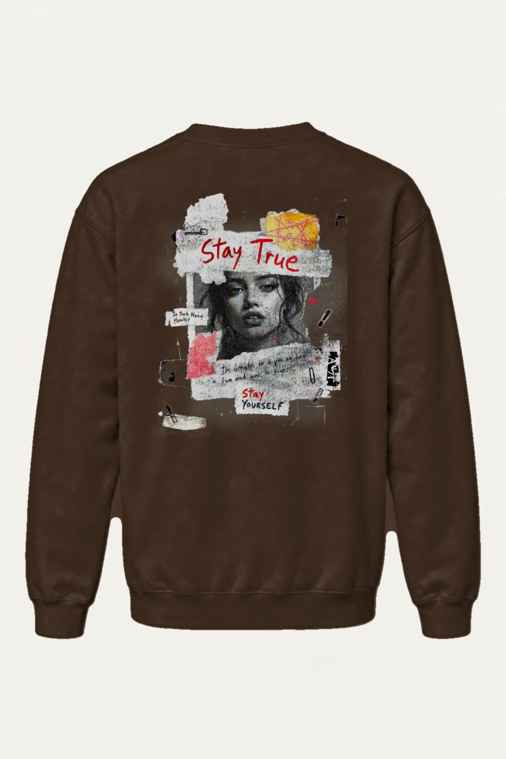 "Stay True" Heavy Blend Unisex Crewneck Sweatshirt | Gildan 18000