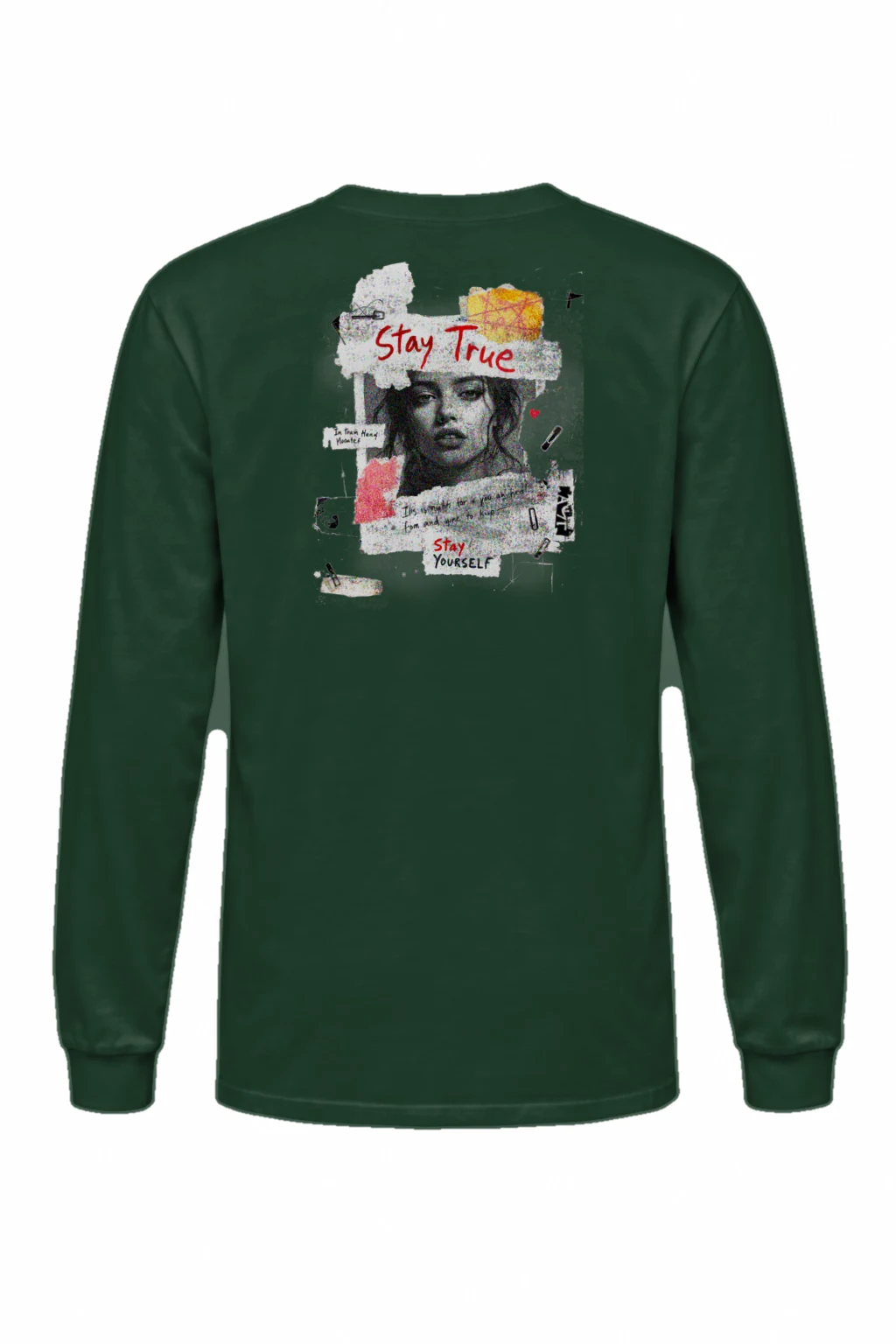 "Stay True" Unisex Longsleeve T-shirt | Gildan 2400