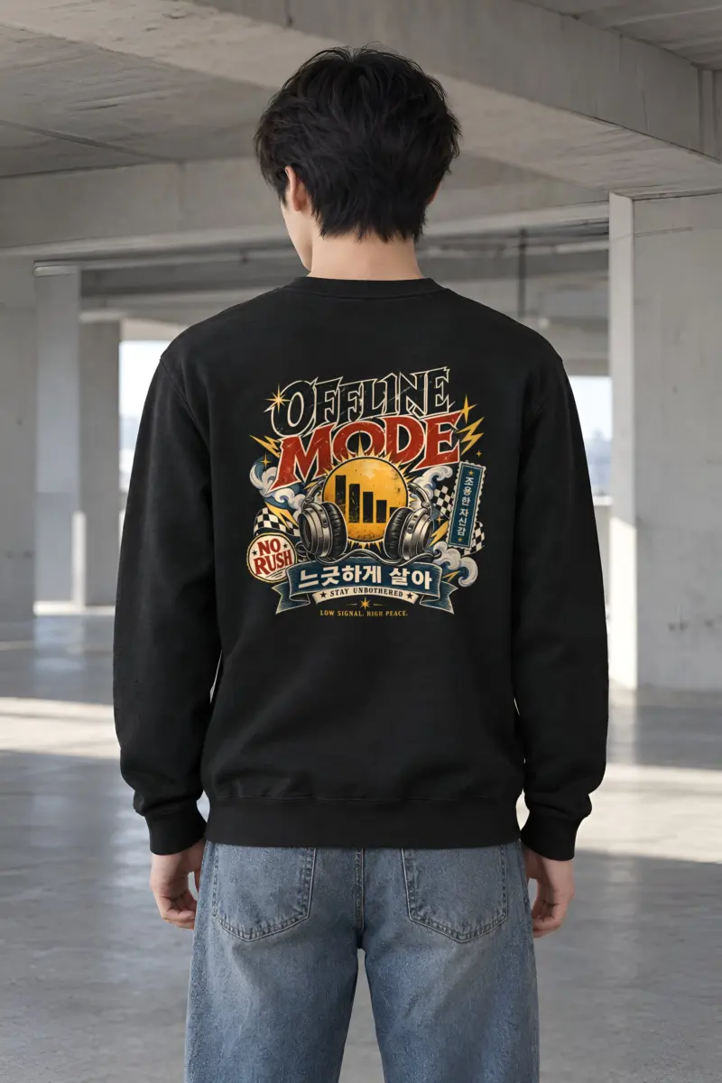 "Stay Unbothered" Heavy Blend Unisex Crewneck Sweatshirt