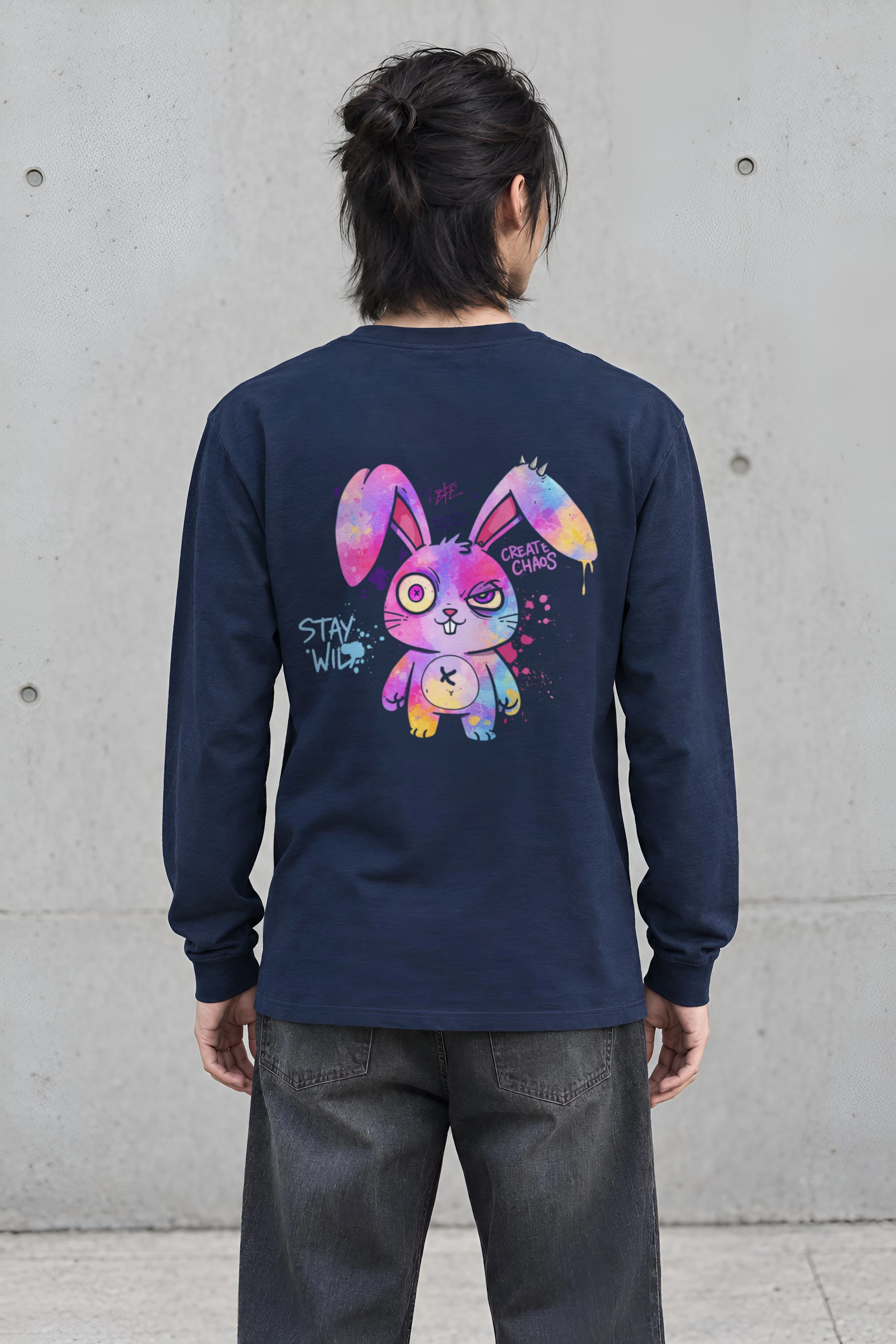 "Stay Wild Chaos" Unisex Longsleeve T-shirt