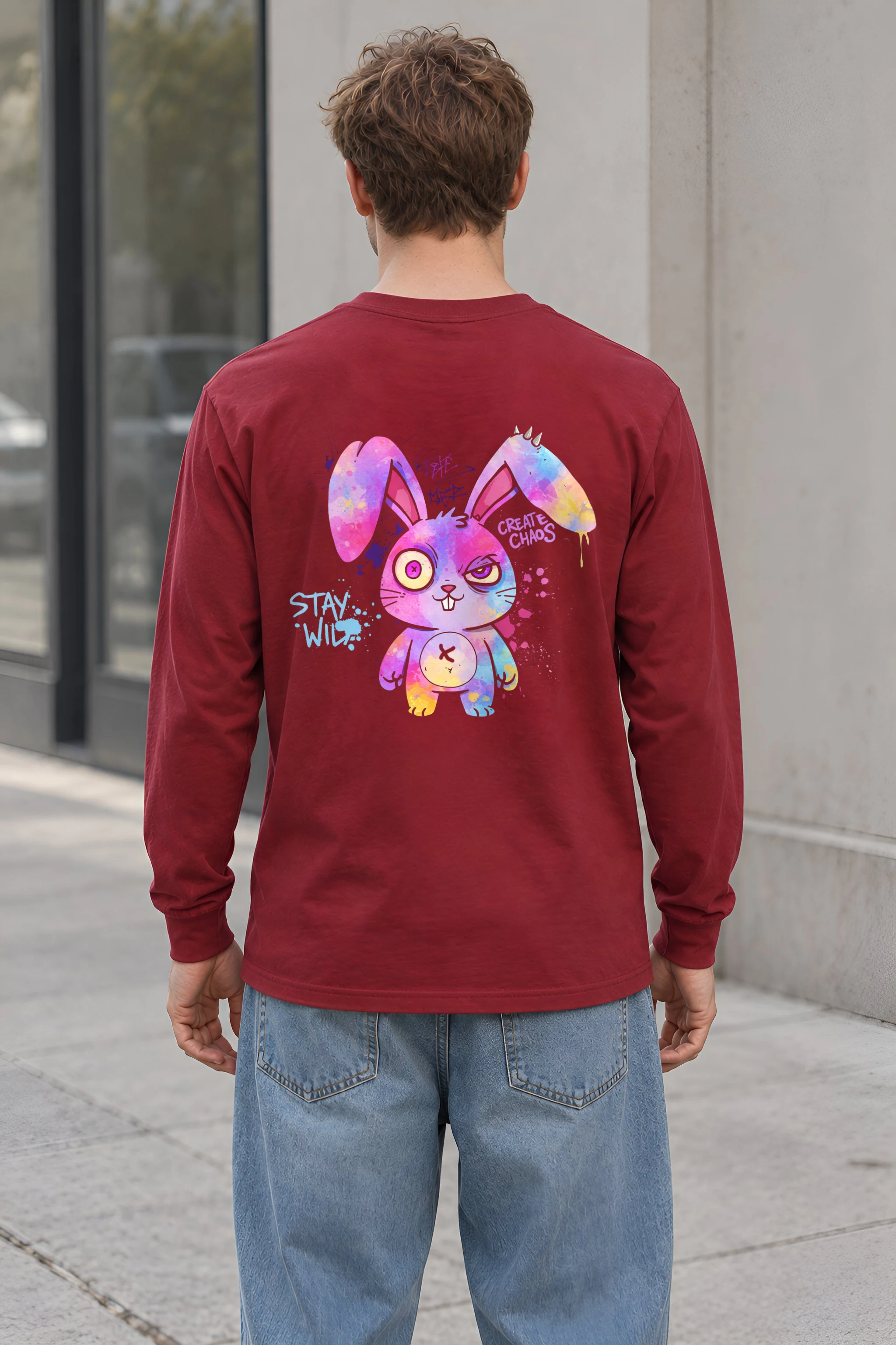 "Stay Wild Chaos" Unisex Longsleeve T-shirt