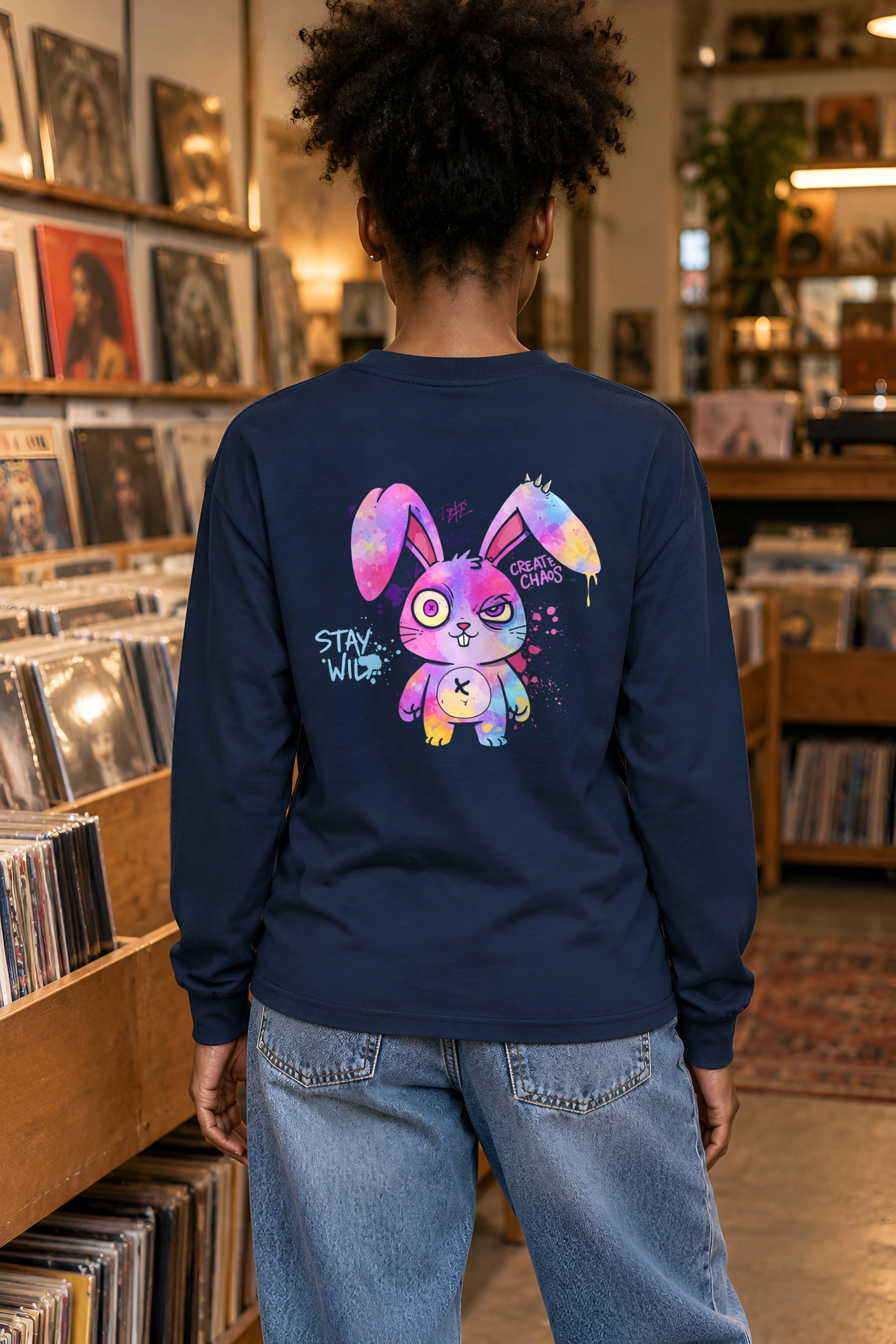 "Stay Wild Chaos" Unisex Longsleeve T-shirt