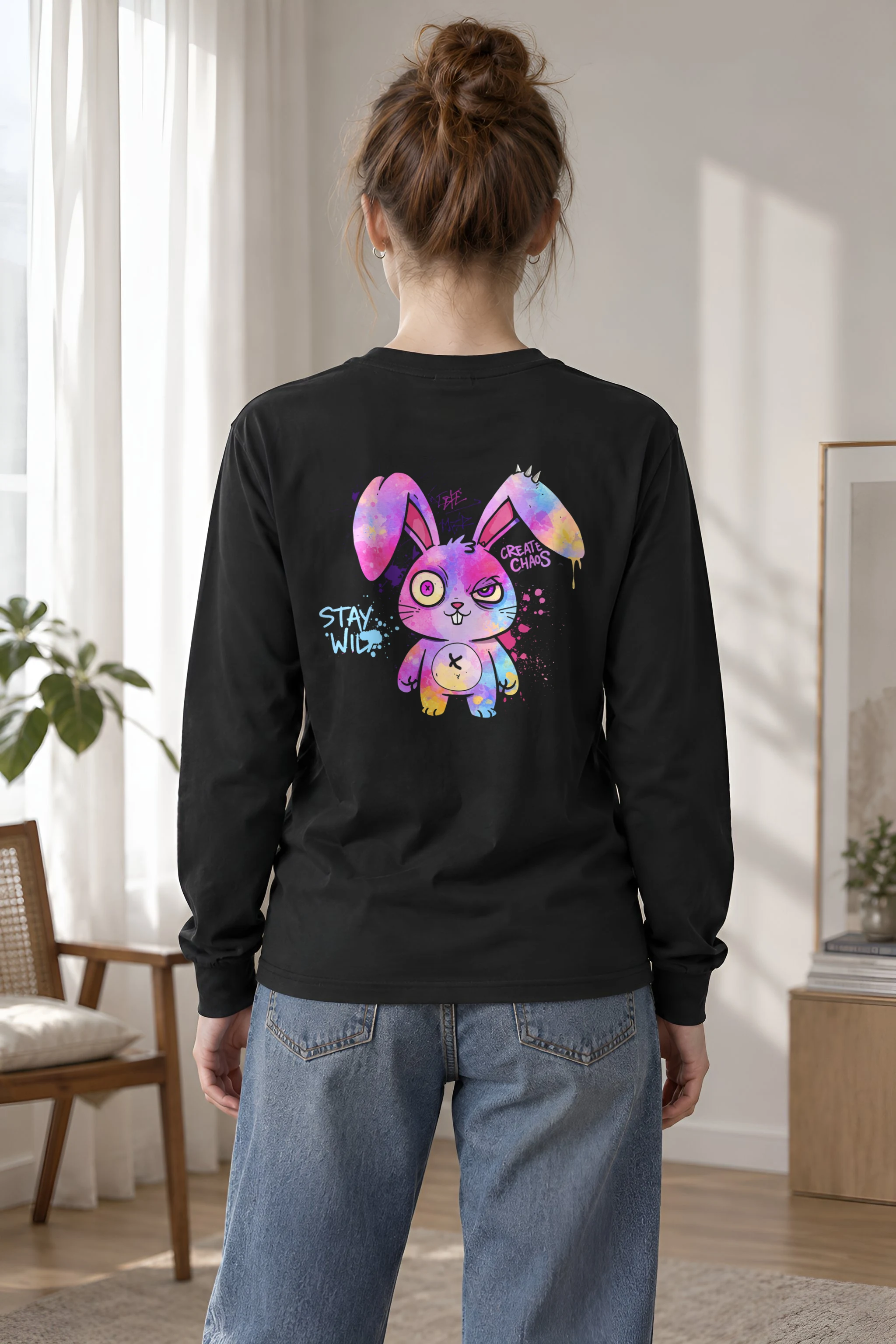 "Stay Wild Chaos" Unisex Longsleeve T-shirt