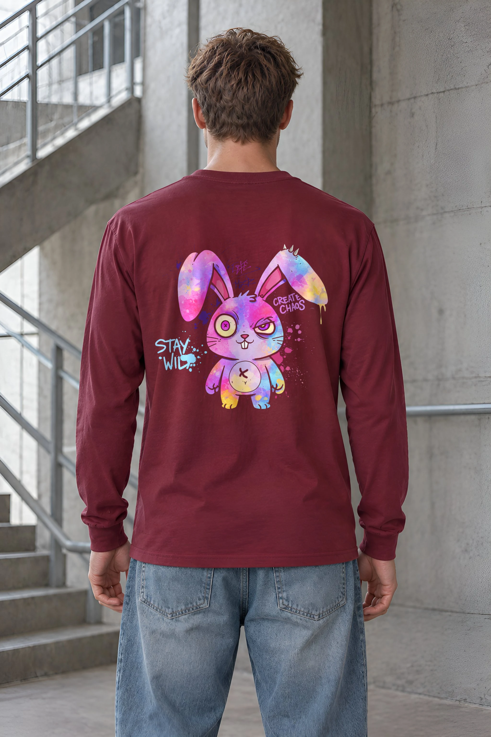 "Stay Wild Chaos" Unisex Longsleeve T-shirt