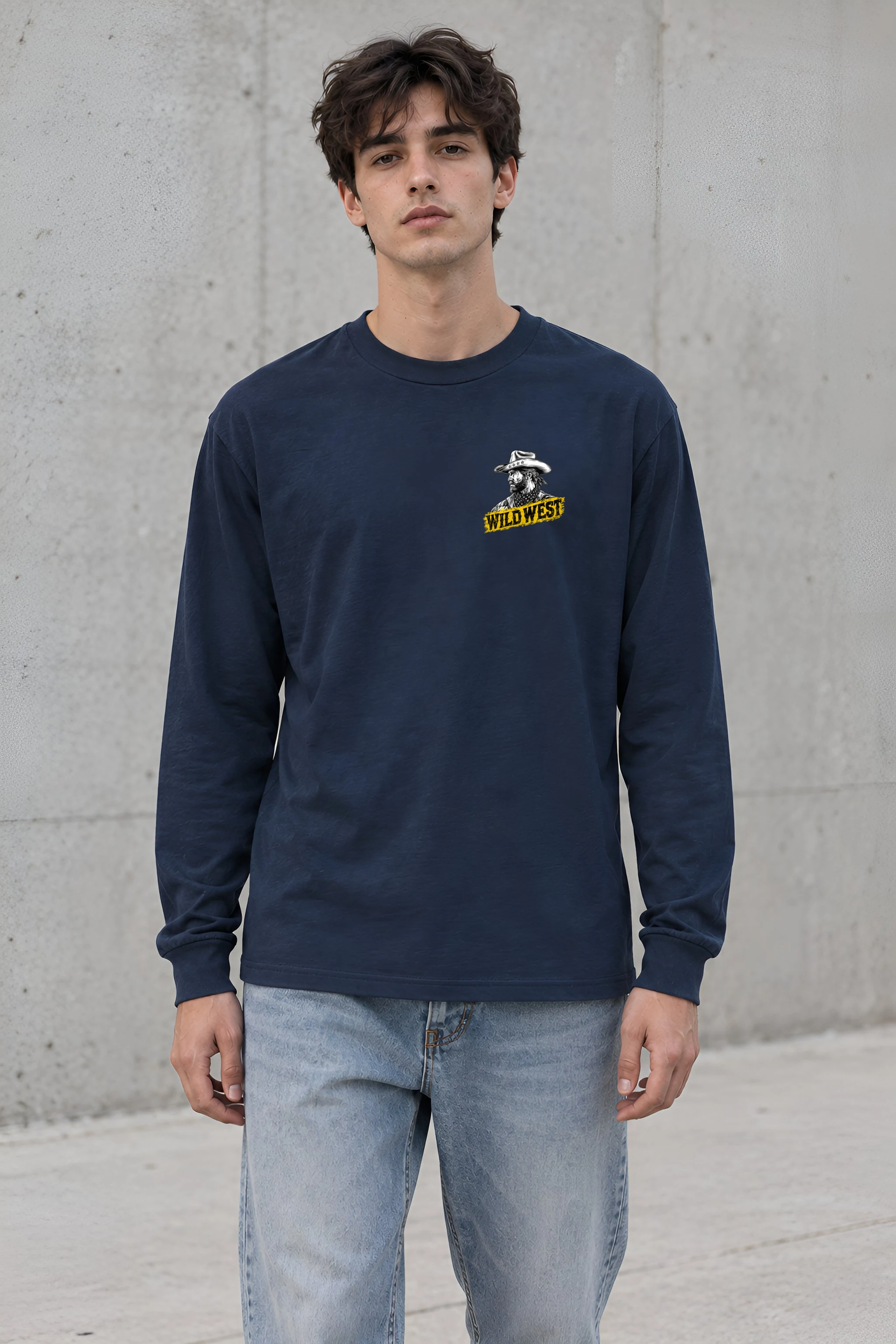 "Stay Wild Cowboy" Unisex Longsleeve T-shirt