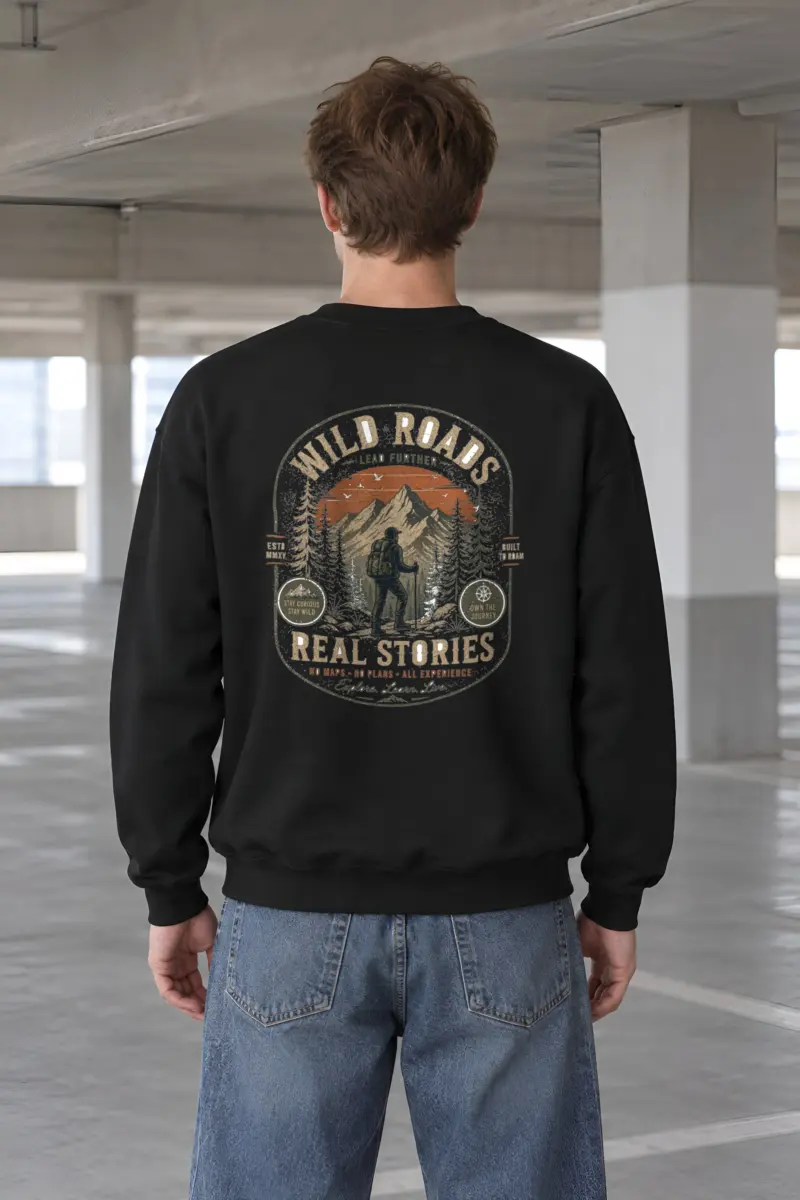 "Stay Wild" Heavy Blend Unisex Crewneck Sweatshirt