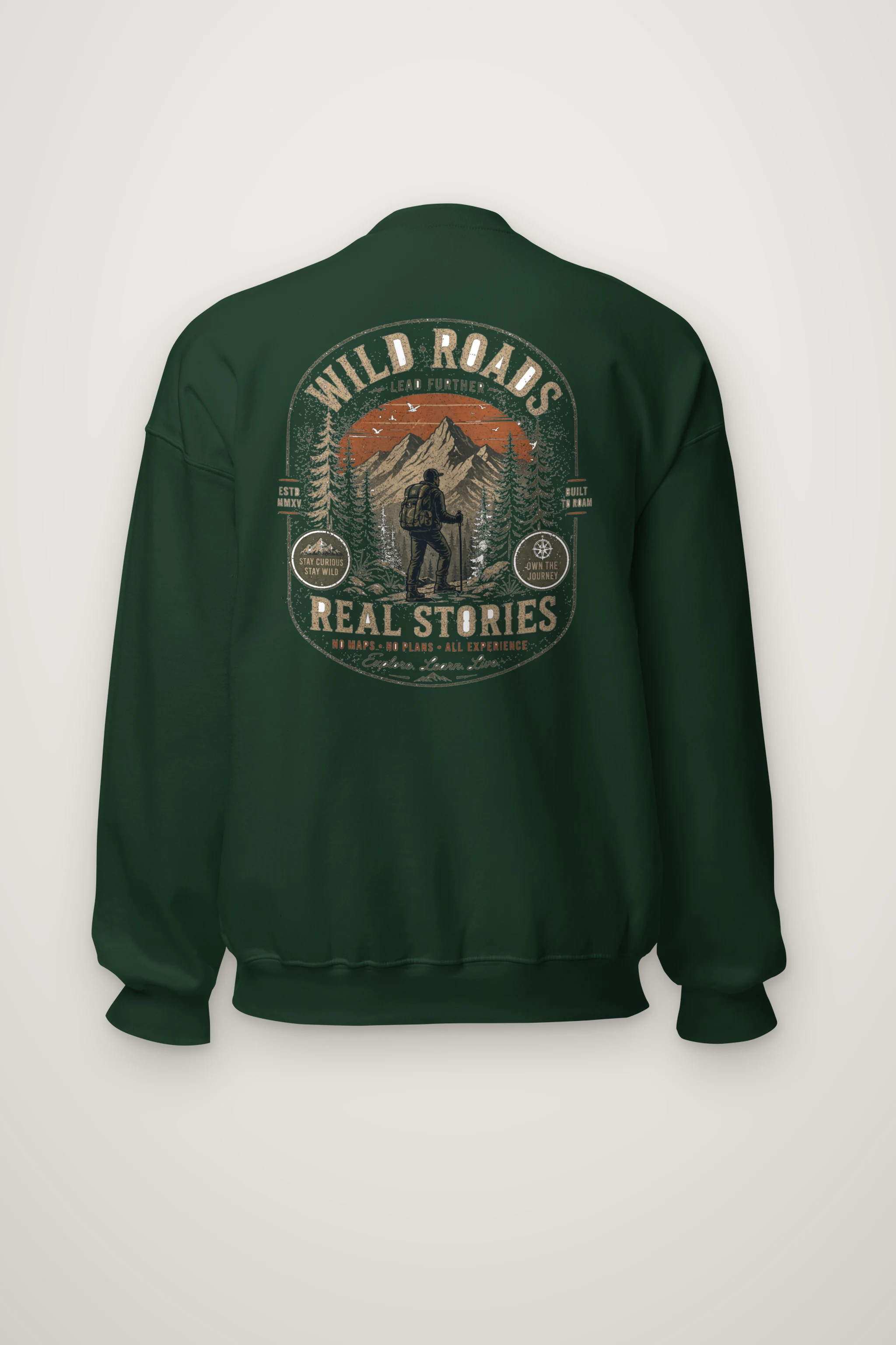 "Stay Wild" Heavy Blend Unisex Crewneck Sweatshirt
