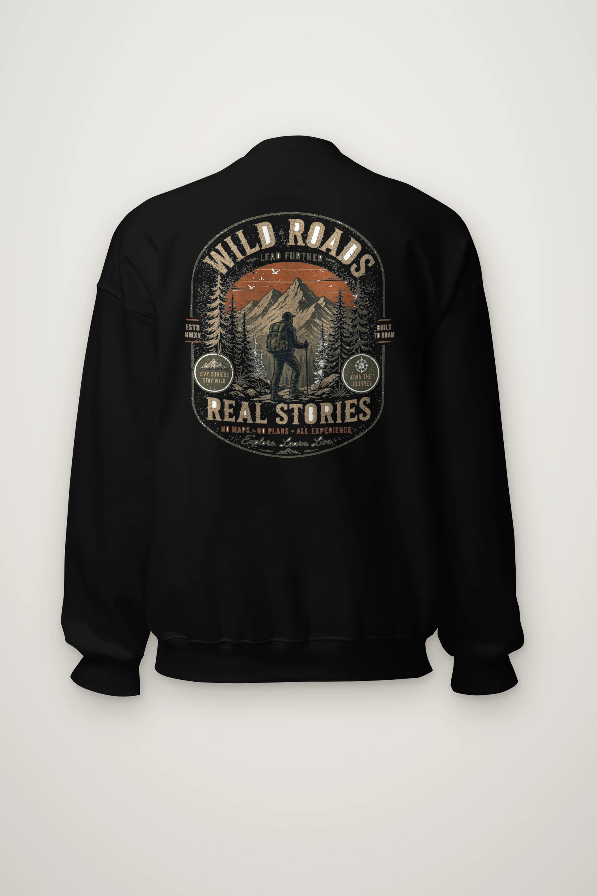 "Stay Wild" Heavy Blend Unisex Crewneck Sweatshirt
