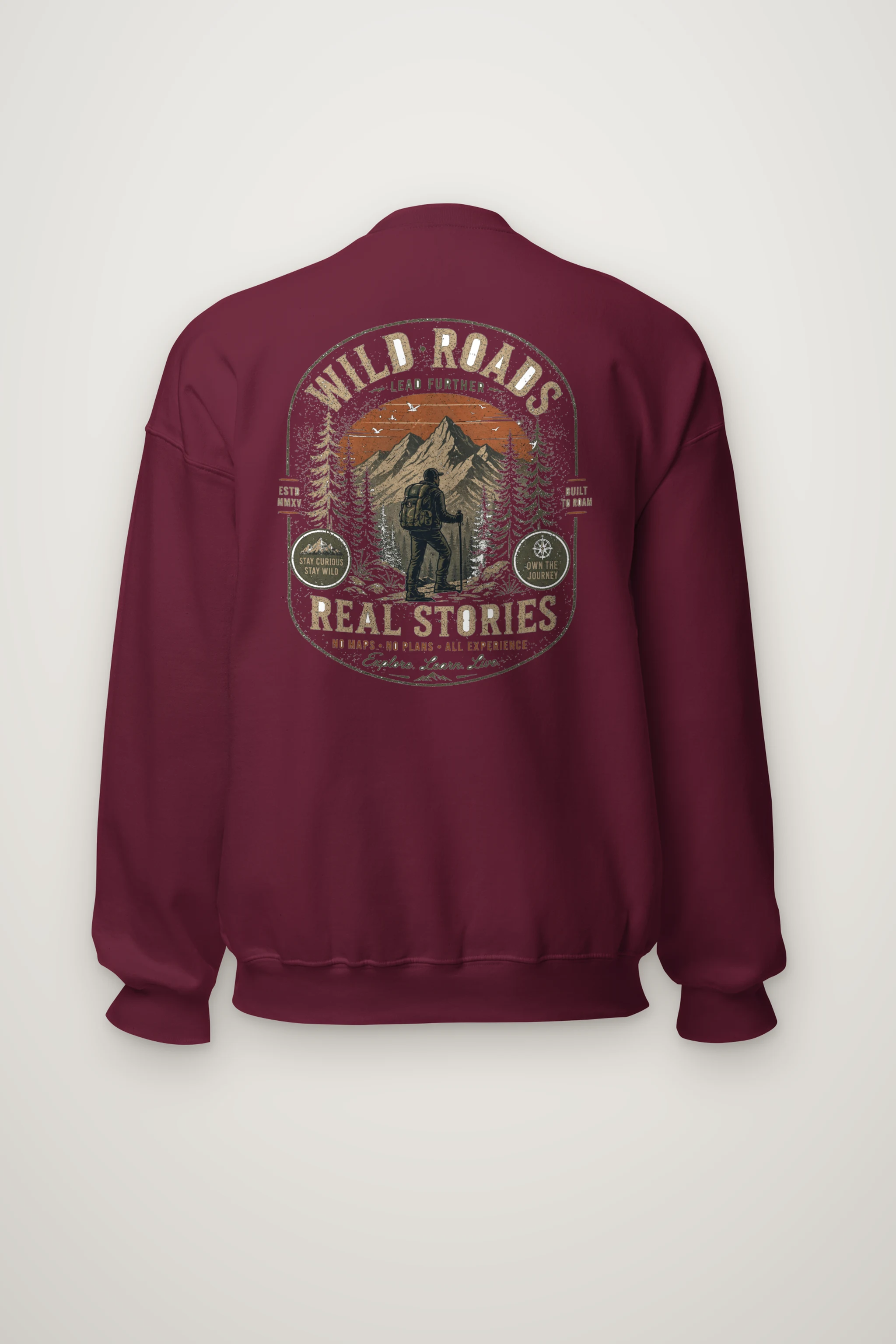 "Stay Wild" Heavy Blend Unisex Crewneck Sweatshirt