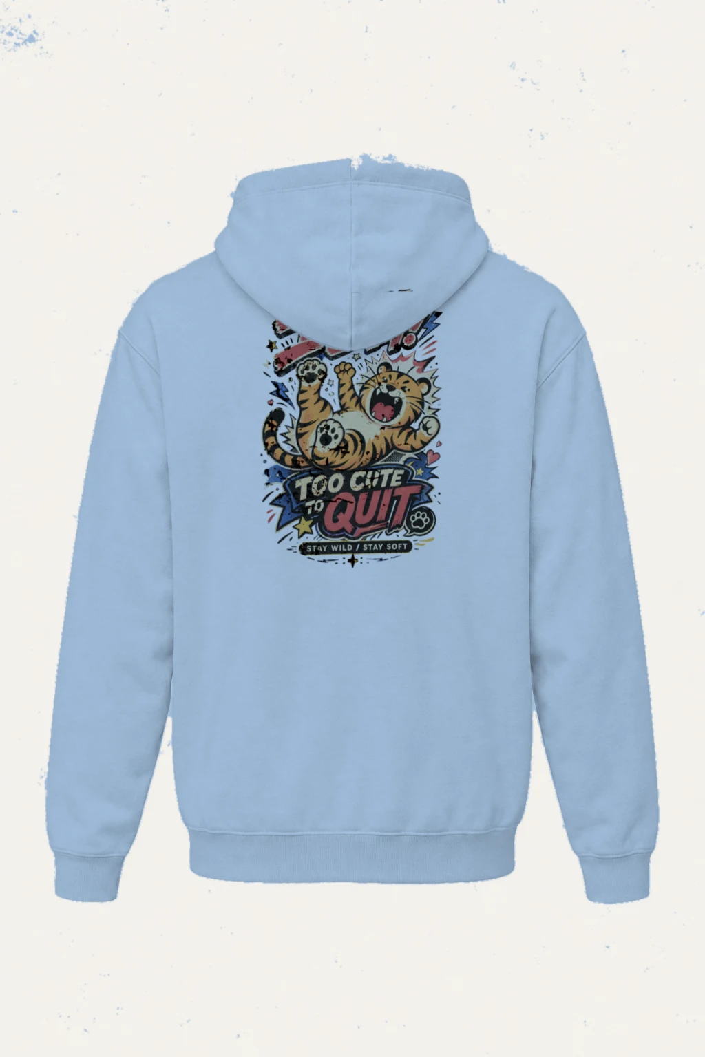 "Stay Wild Stay Soft" Heavy Blend Unisex Pullover Hoodie | Gildan 18500