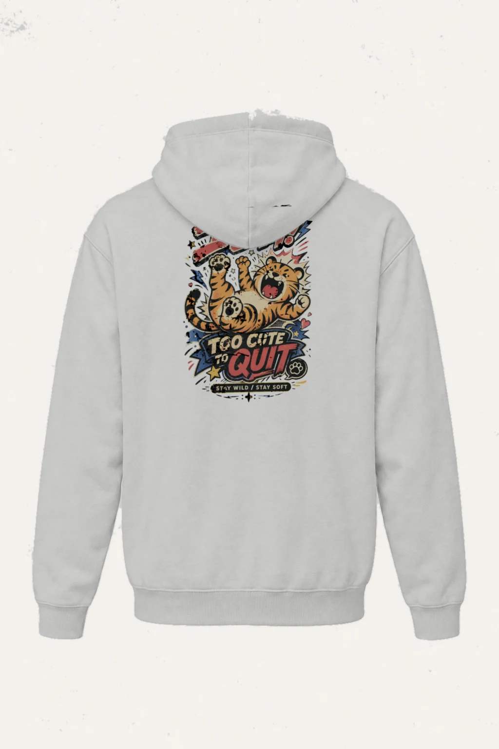 "Stay Wild Stay Soft" Heavy Blend Unisex Pullover Hoodie | Gildan 18500