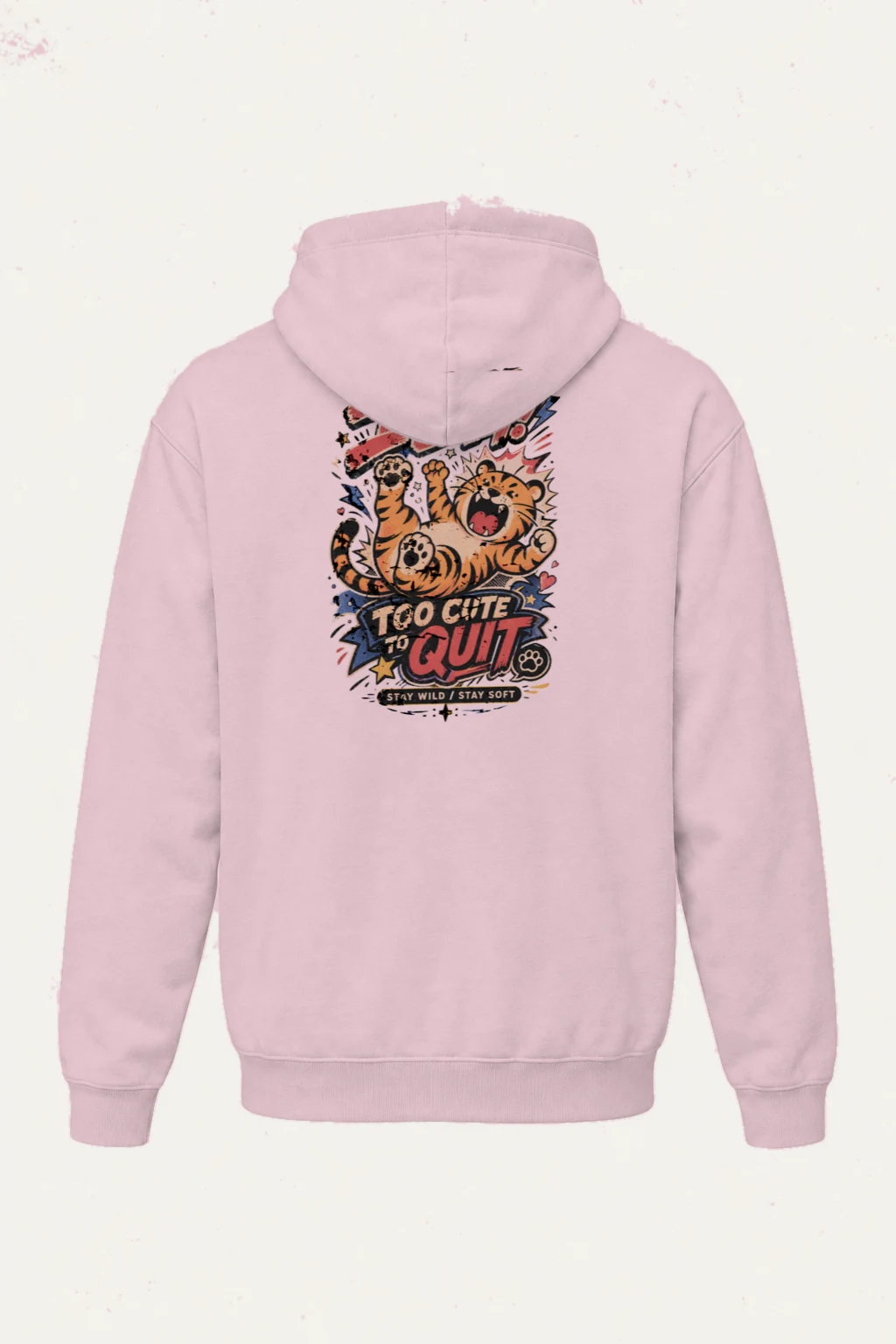 "Stay Wild Stay Soft" Heavy Blend Unisex Pullover Hoodie | Gildan 18500