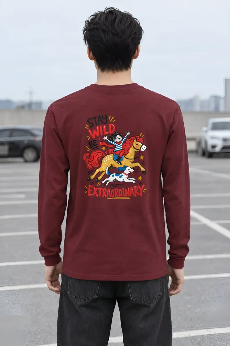 "Stay Wild" Unisex Longsleeve T-shirt