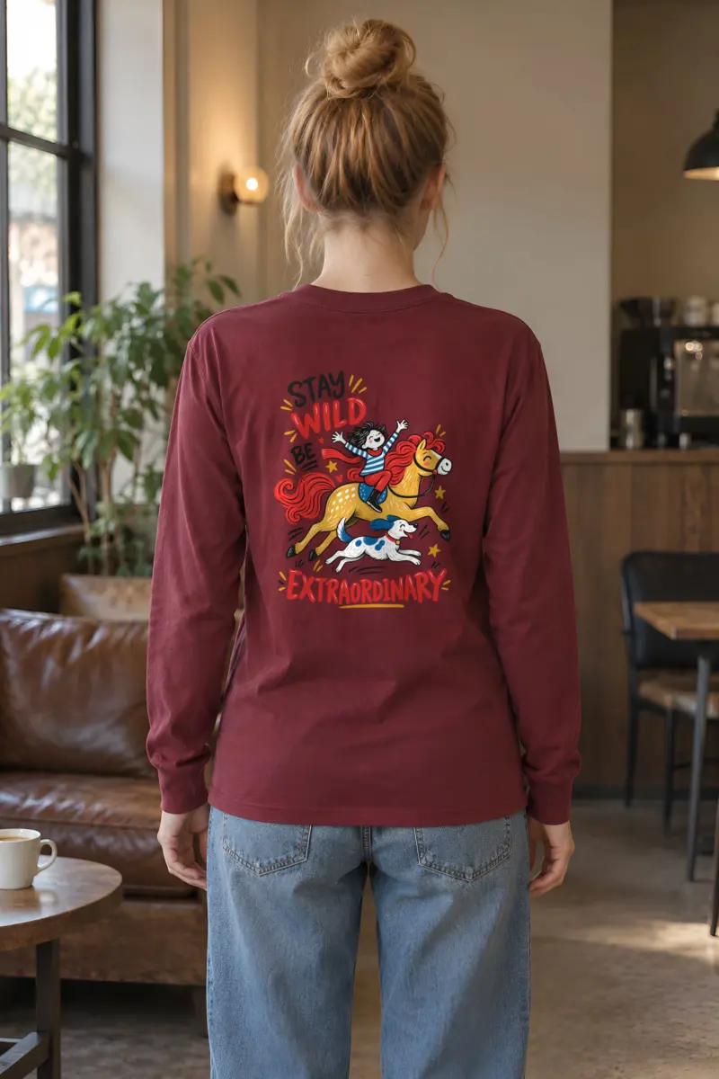 "Stay Wild" Unisex Longsleeve T-shirt
