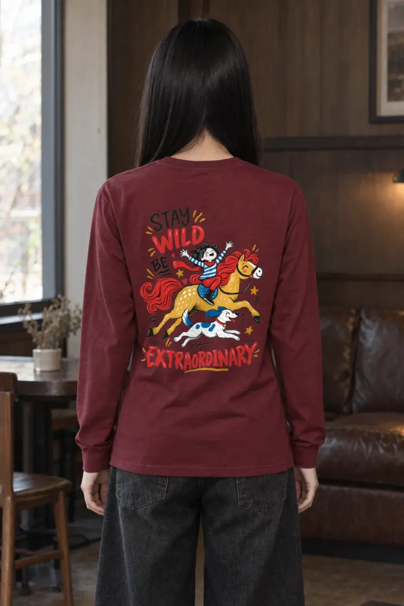 "Stay Wild" Unisex Longsleeve T-shirt