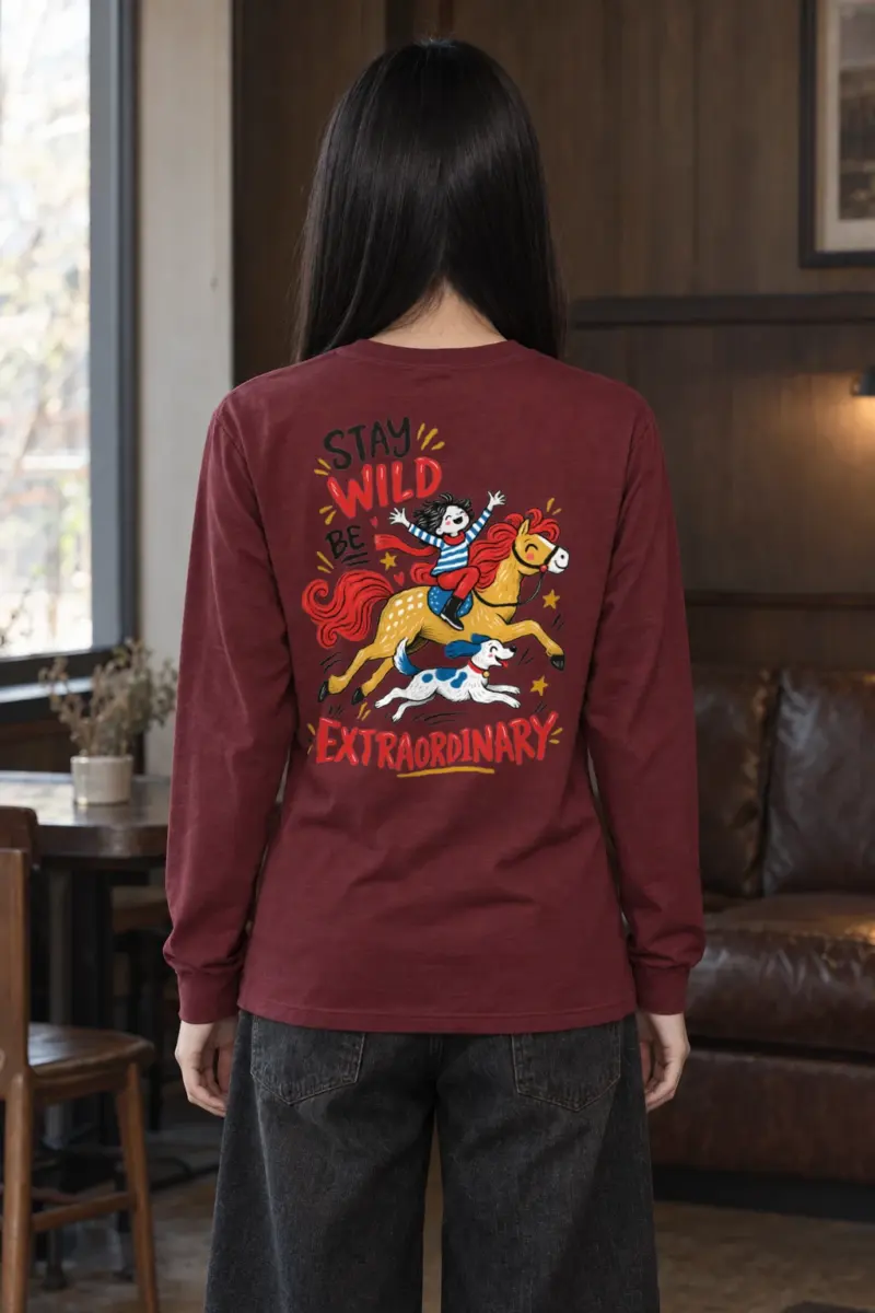 "Stay Wild" Unisex Longsleeve T-shirt