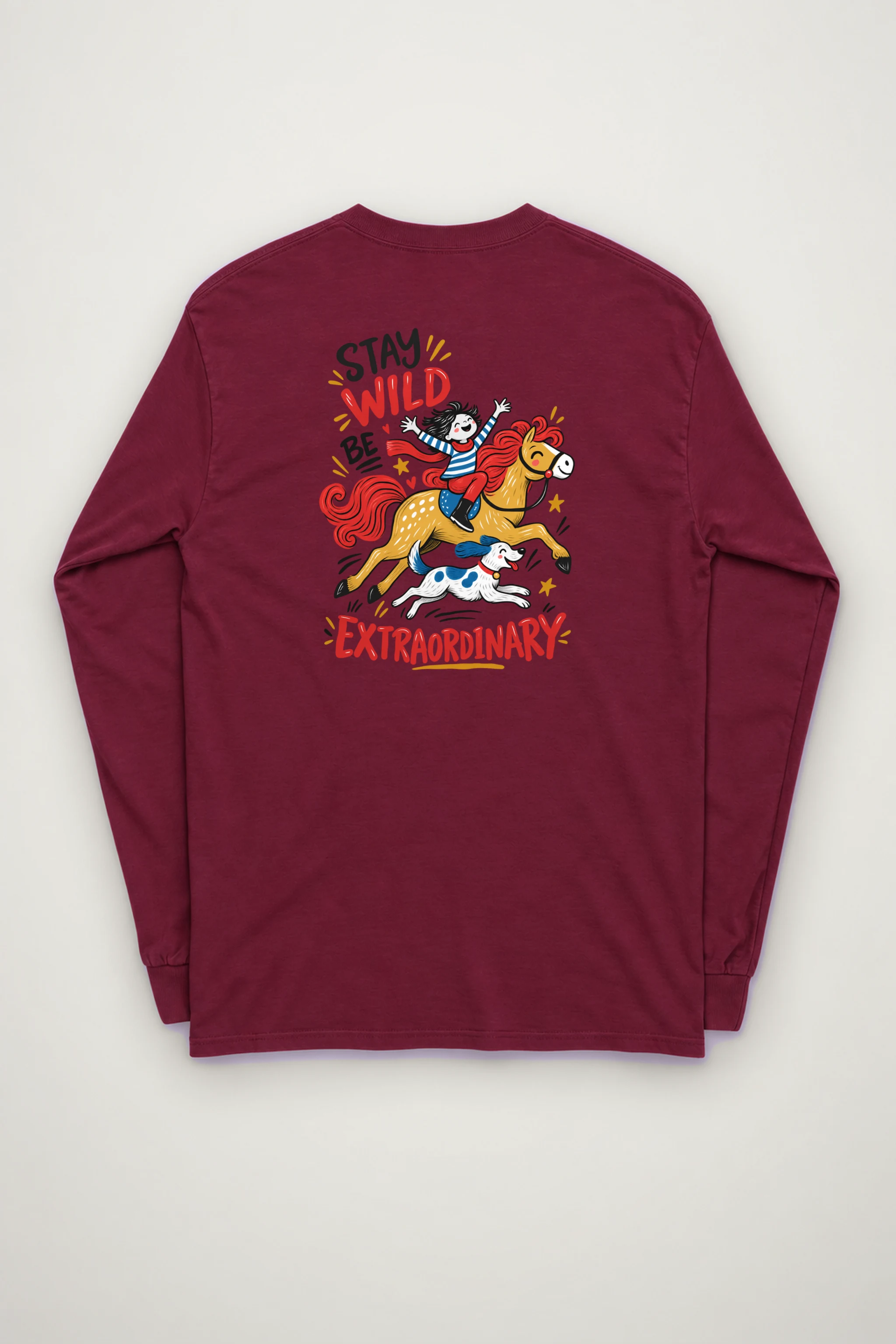 "Stay Wild" Unisex Longsleeve T-shirt