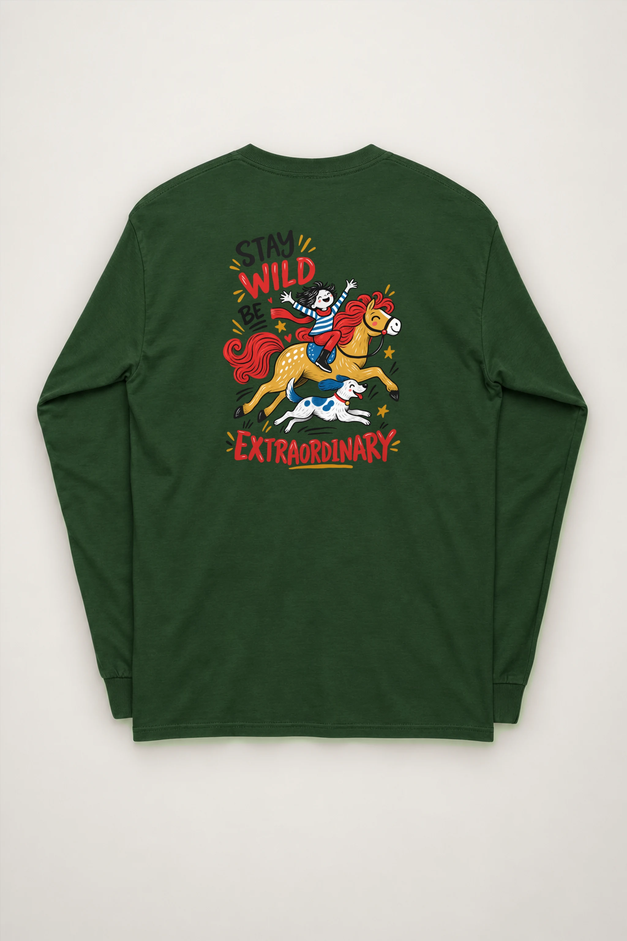"Stay Wild" Unisex Longsleeve T-shirt