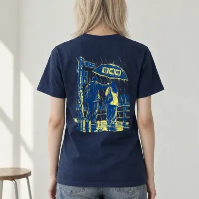 "Stay With Me Umbrella" Heavyweight Unisex Crewneck T-shirt