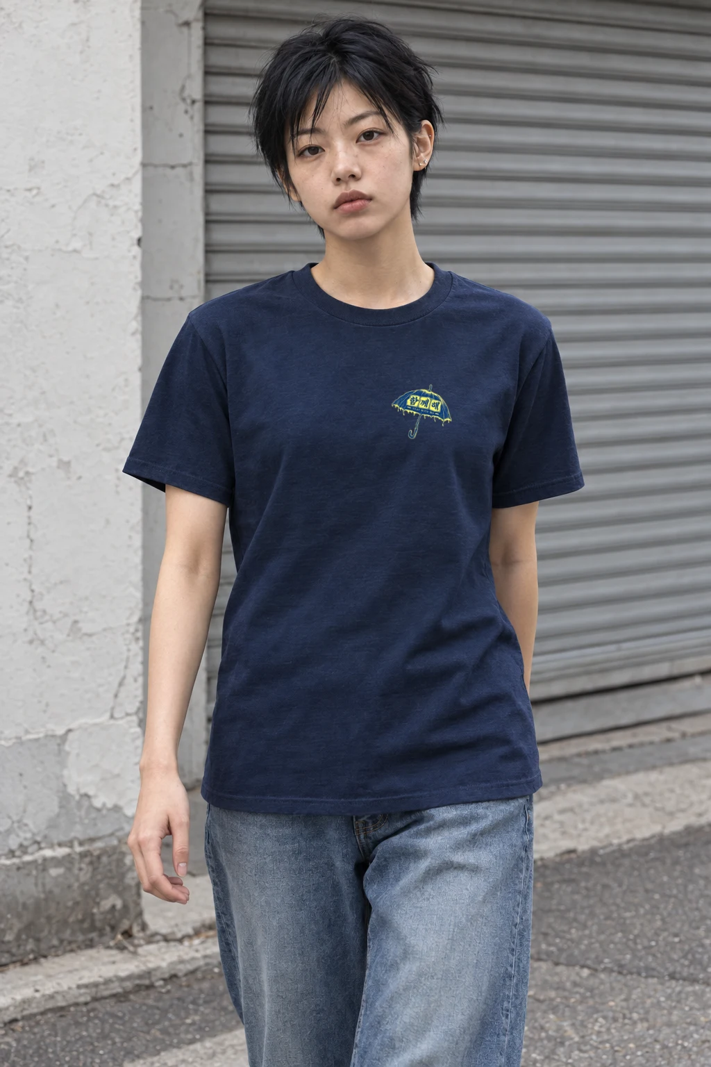 "Stay With Me Umbrella" Heavyweight Unisex Crewneck T-shirt