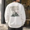 "Steady Through Waves" Heavy Blend Unisex Crewneck Sweatshirt | Gildan 18000