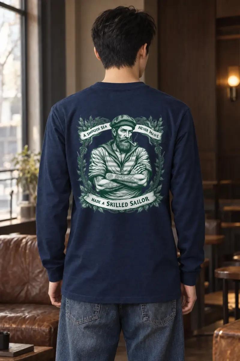 "Steady Tide" Unisex Longsleeve T-shirt