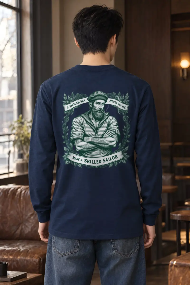 "Steady Tide" Unisex Longsleeve T-shirt
