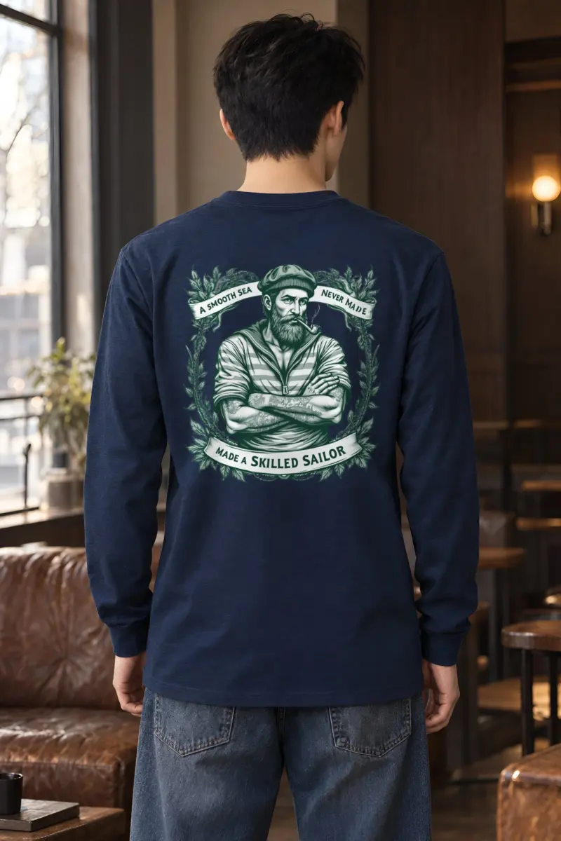 "Steady Tide" Unisex Longsleeve T-shirt