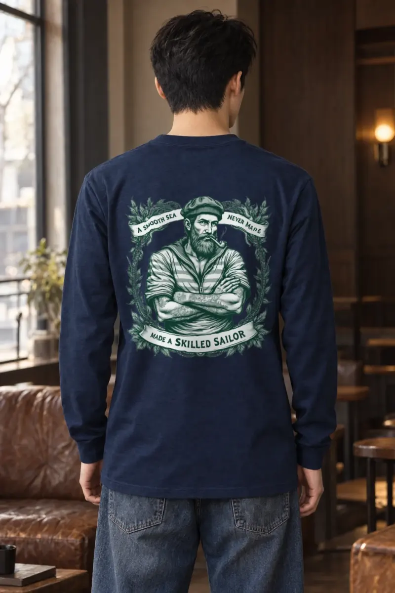 "Steady Tide" Unisex Longsleeve T-shirt