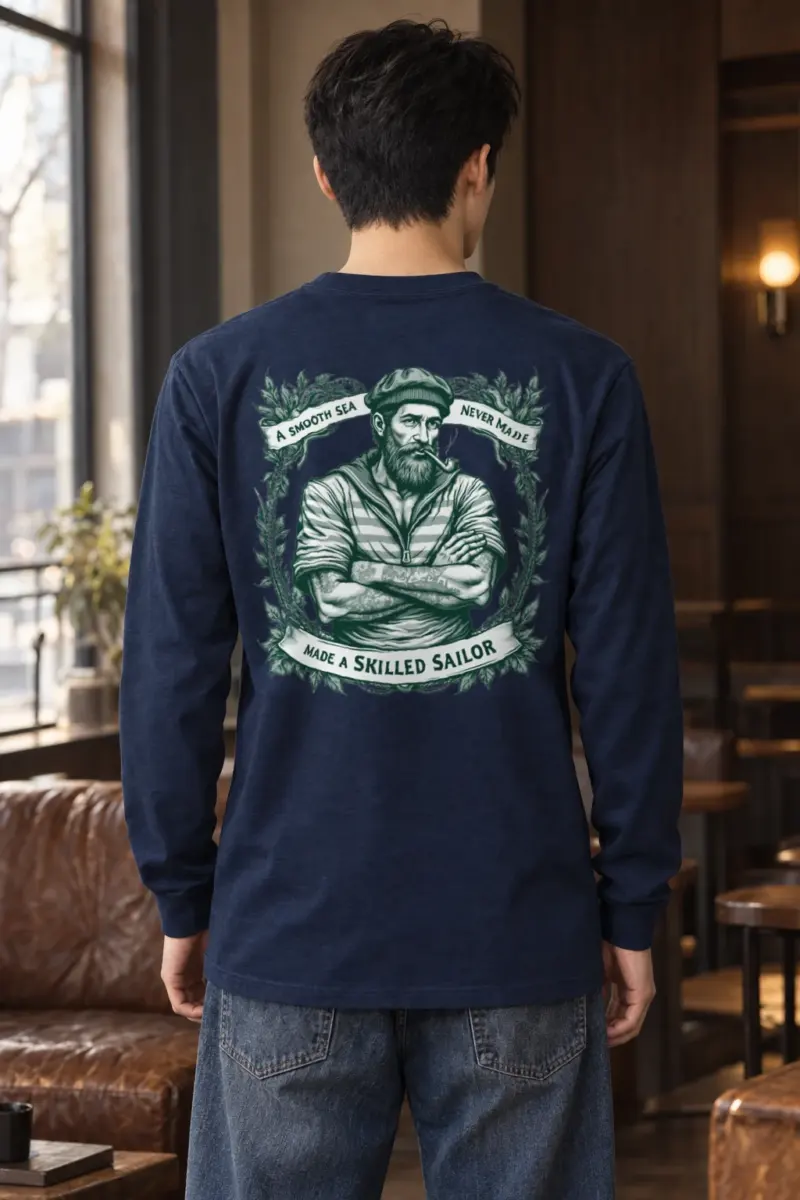 "Steady Tide" Unisex Longsleeve T-shirt